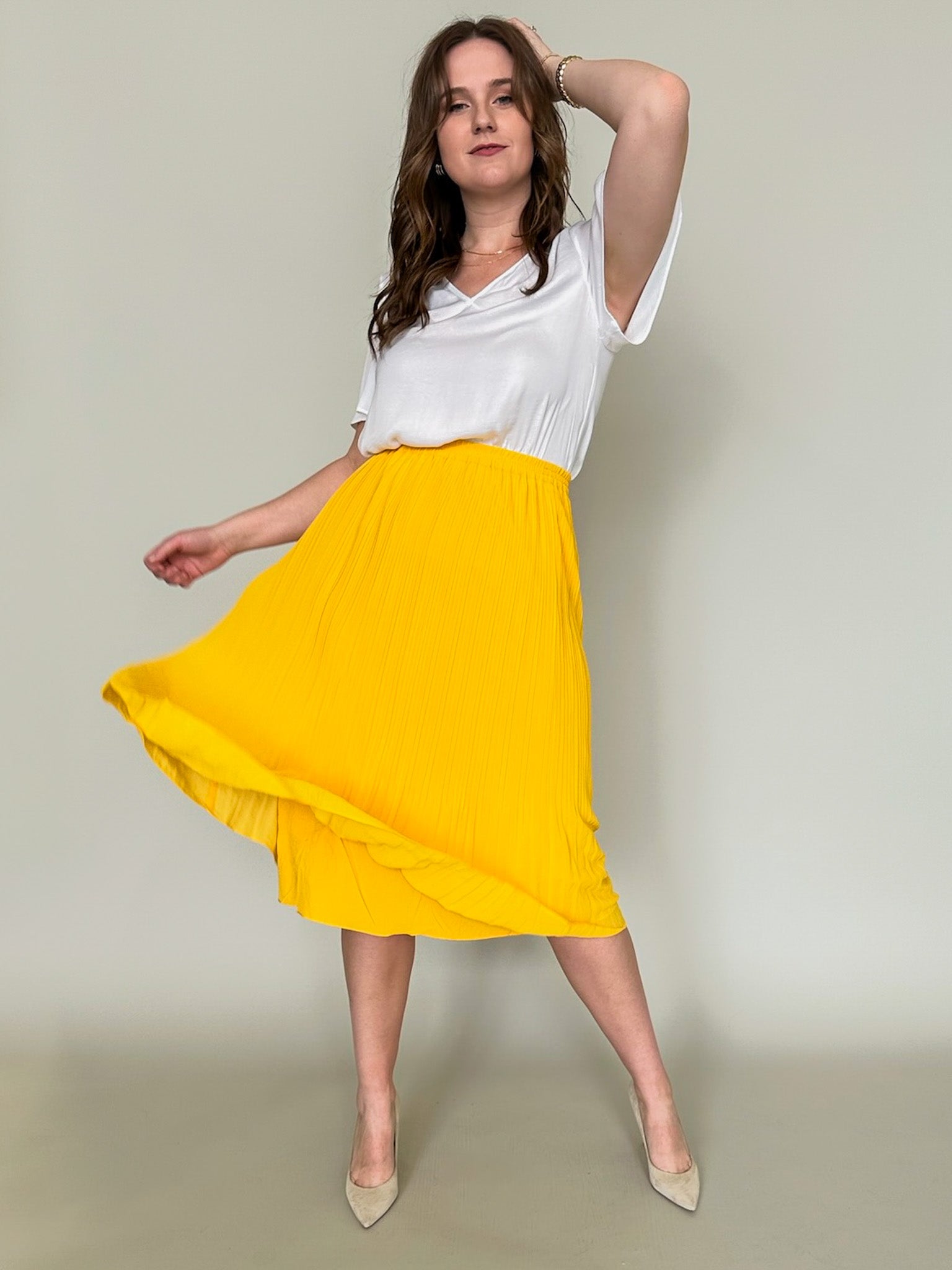 All That Matters Midi Skirt Look image