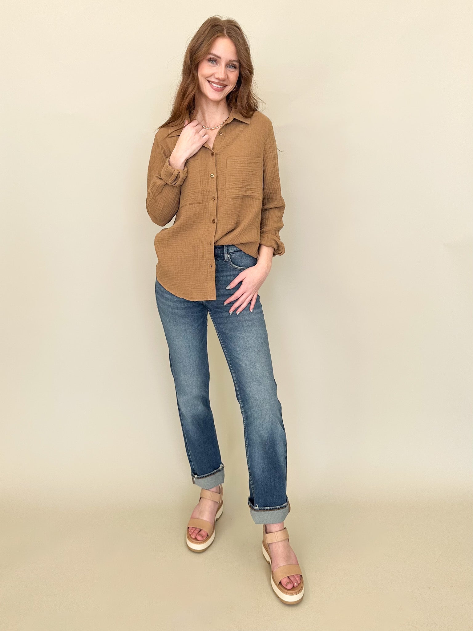 Kaili Button Up Look image