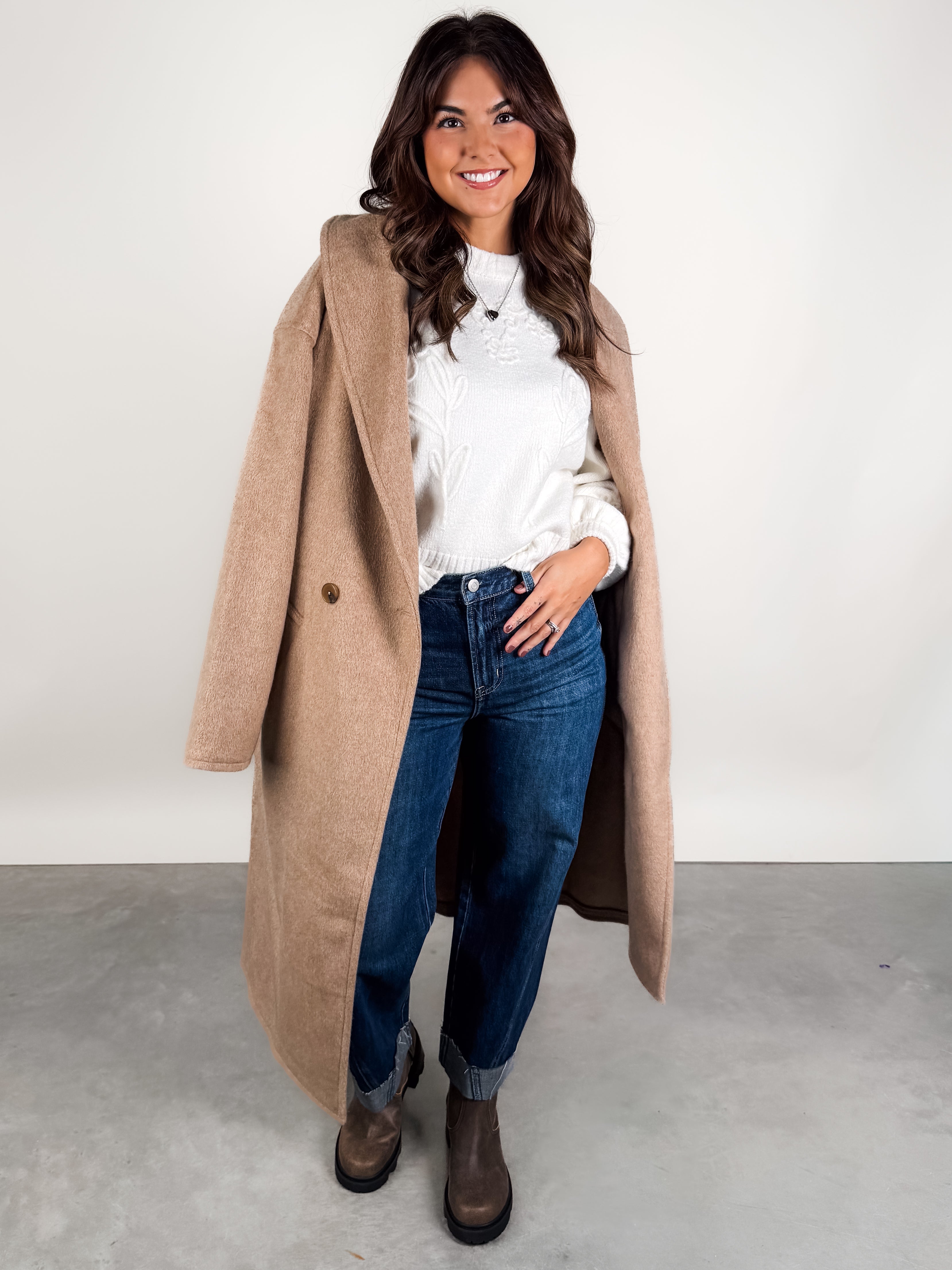Rhiana Embroidered Sweater Look image