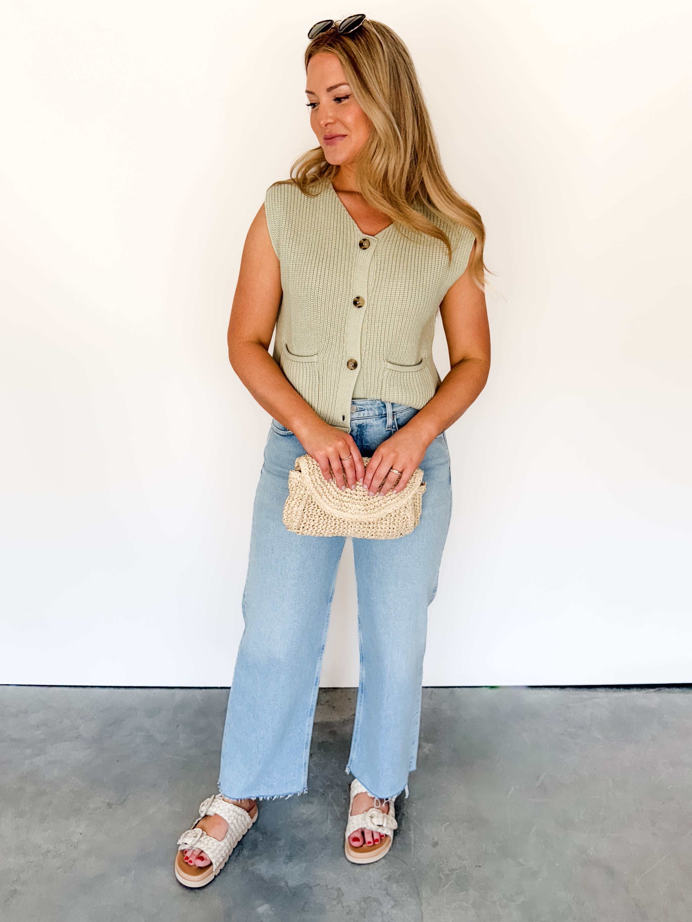 The Potential Sweater Vest Look image