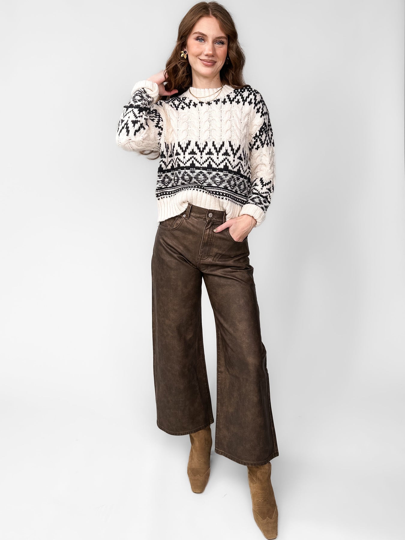 Garland Fairisle Sweater Look