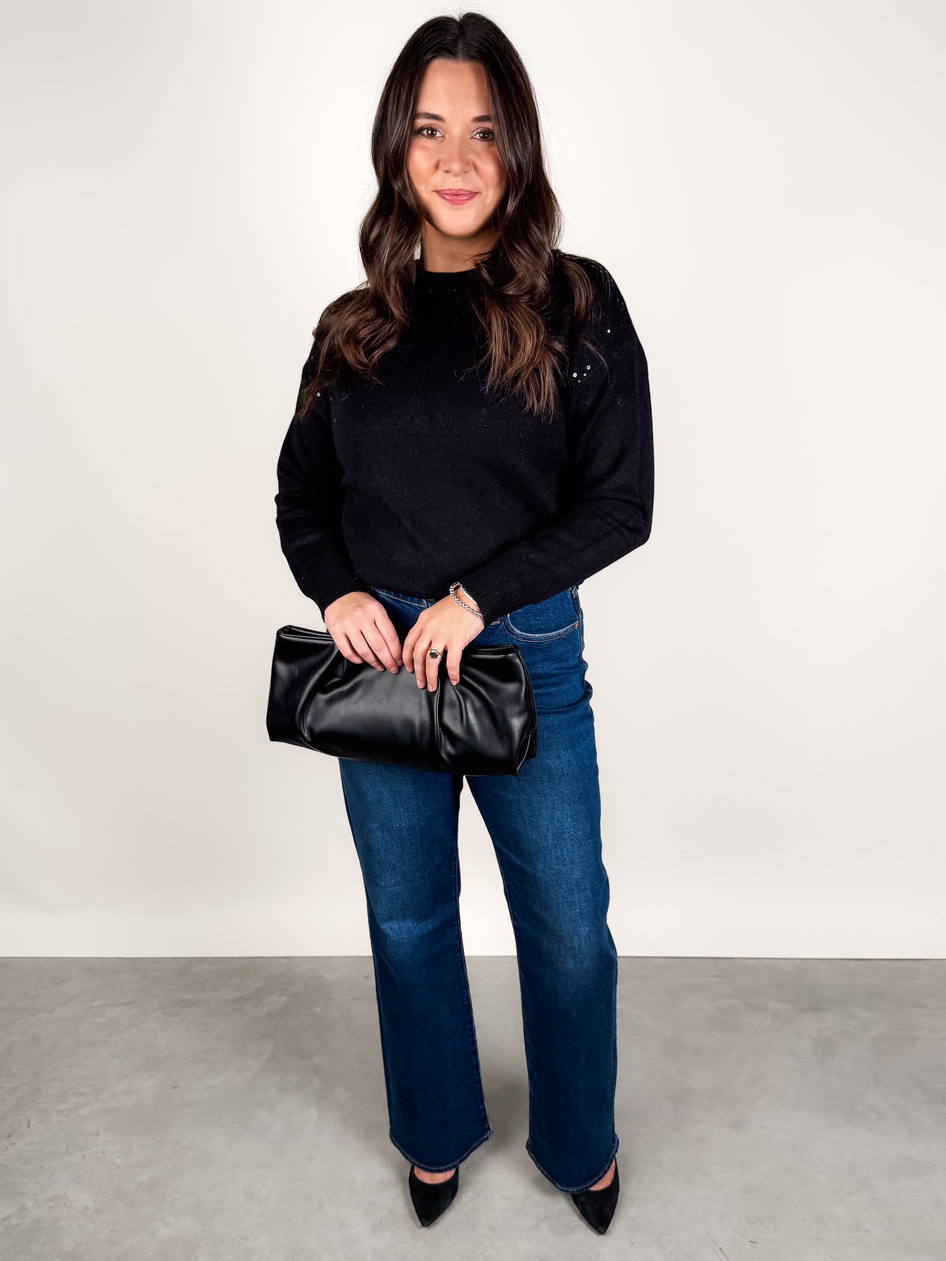 I Want To Be Still Sweater Look