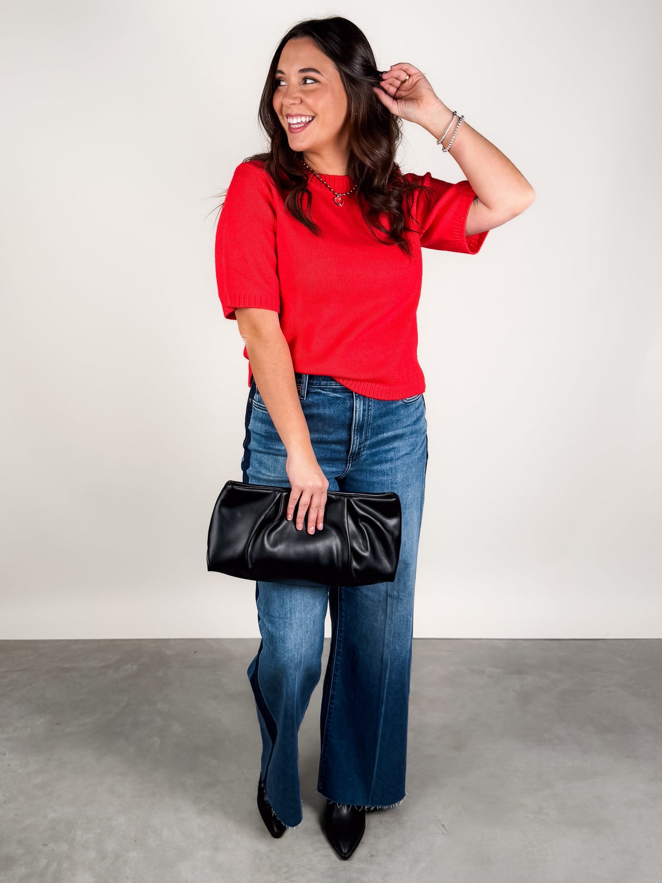 Perfect Sweater Tee Tulip Look