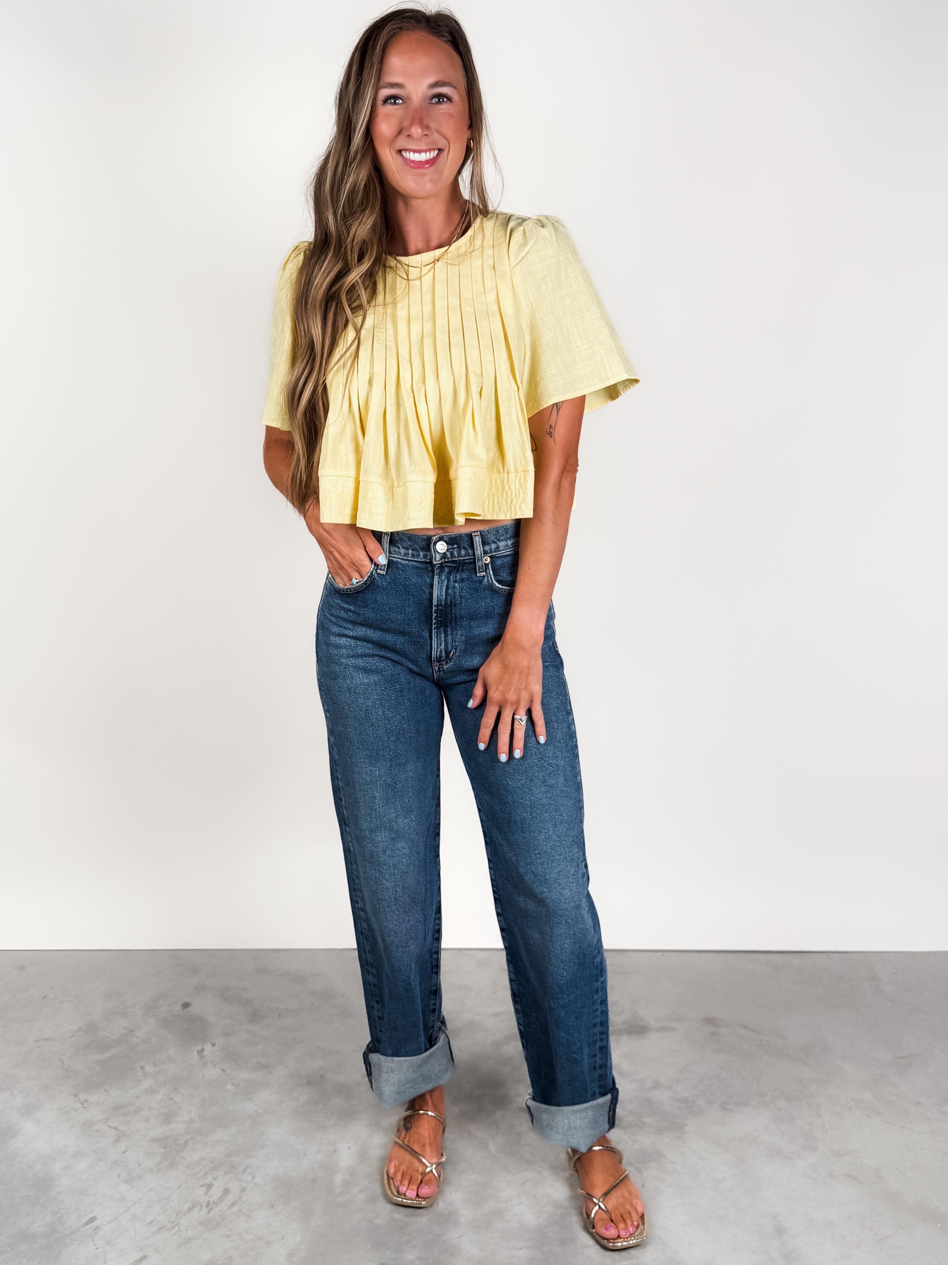 Drink It Down Blouse Look image