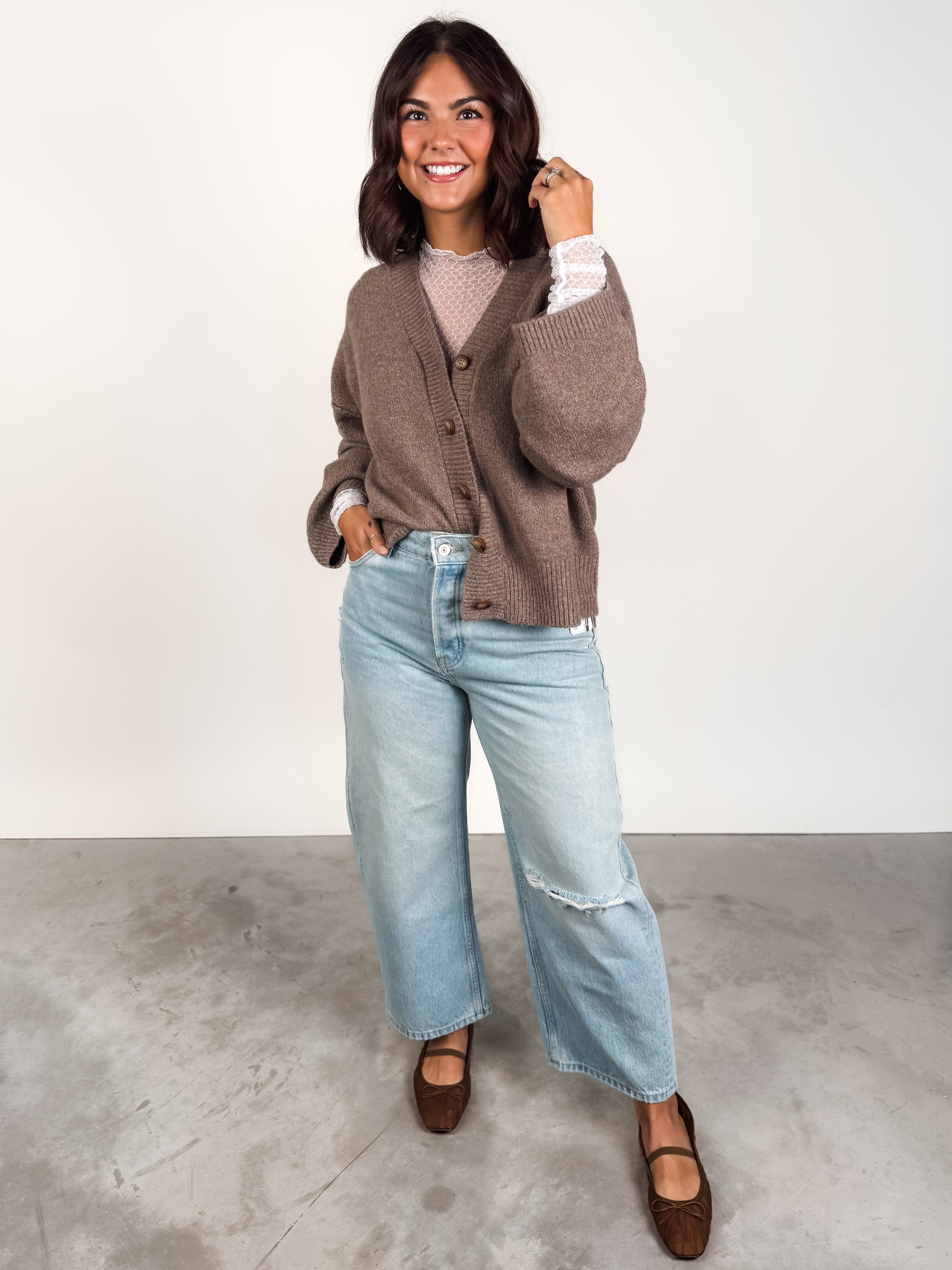 Cool Of The Night Cardigan Look image