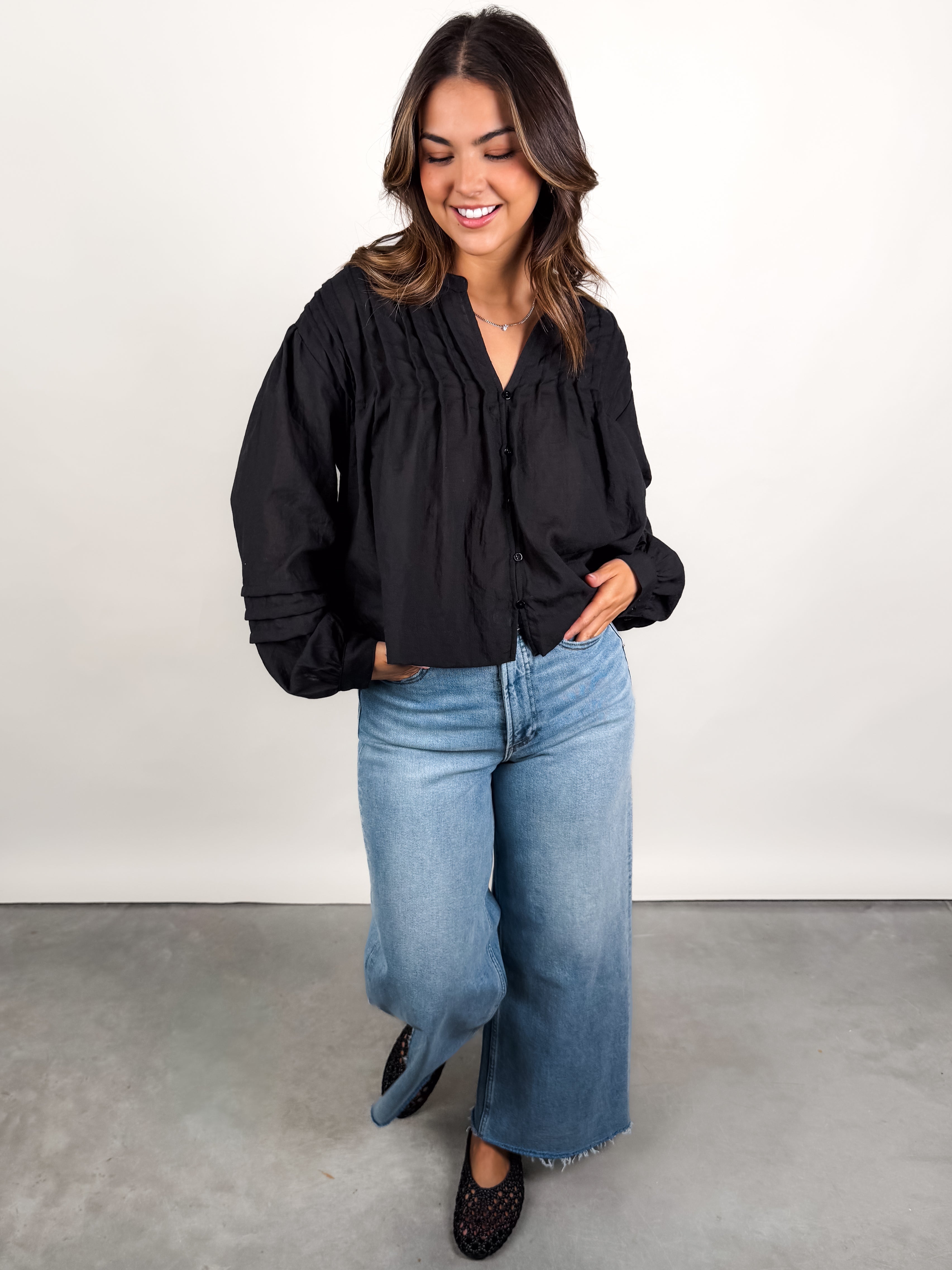 In The Line Of Fire Blouse Look image