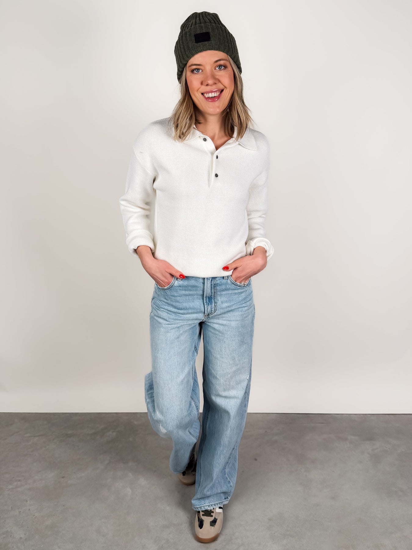 Like You Better Knit Top Look