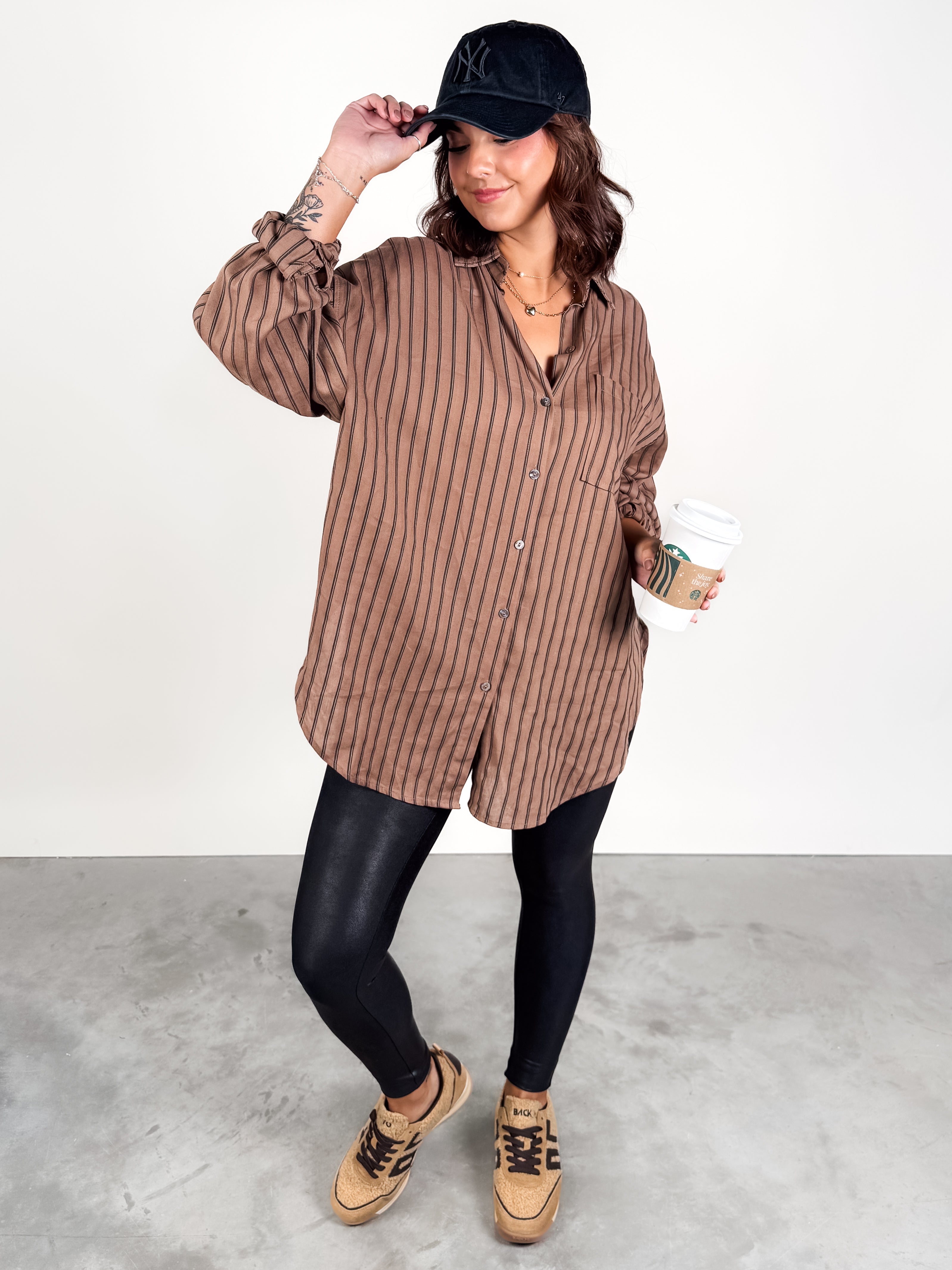 Dakota Stripe Shirt Look image