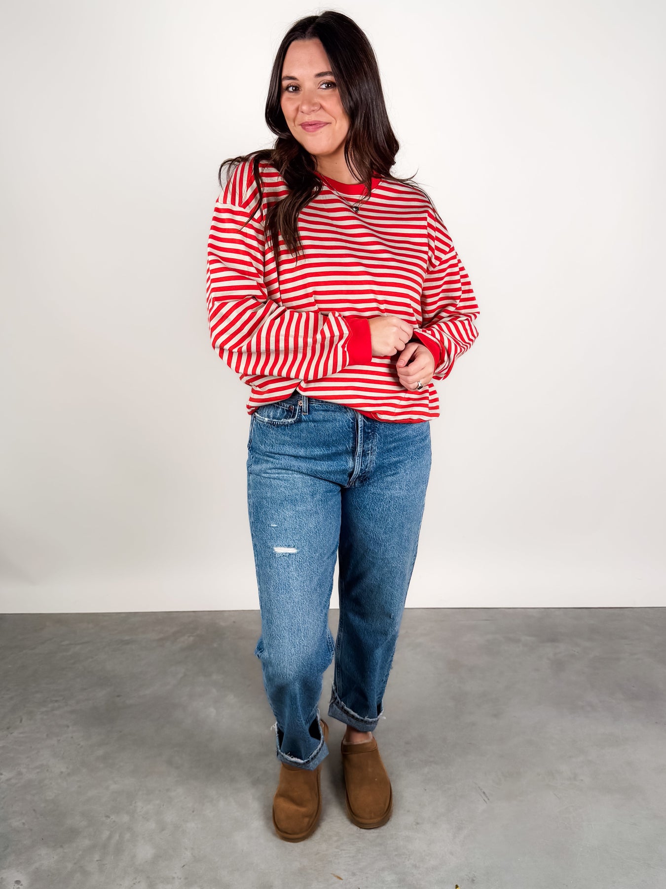 Waiting For The Day Top Look