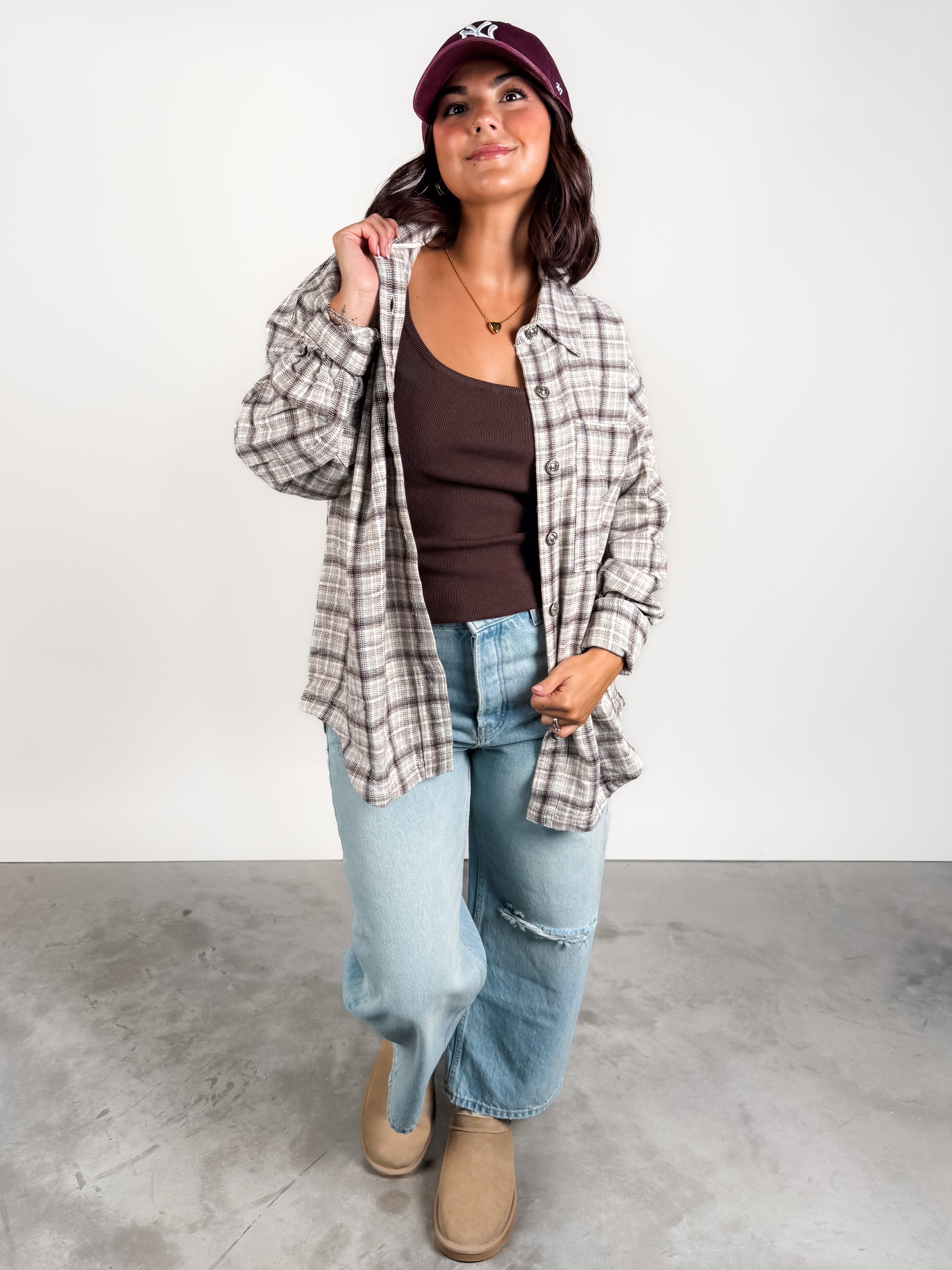 Ashley Plaid Shirt Look image
