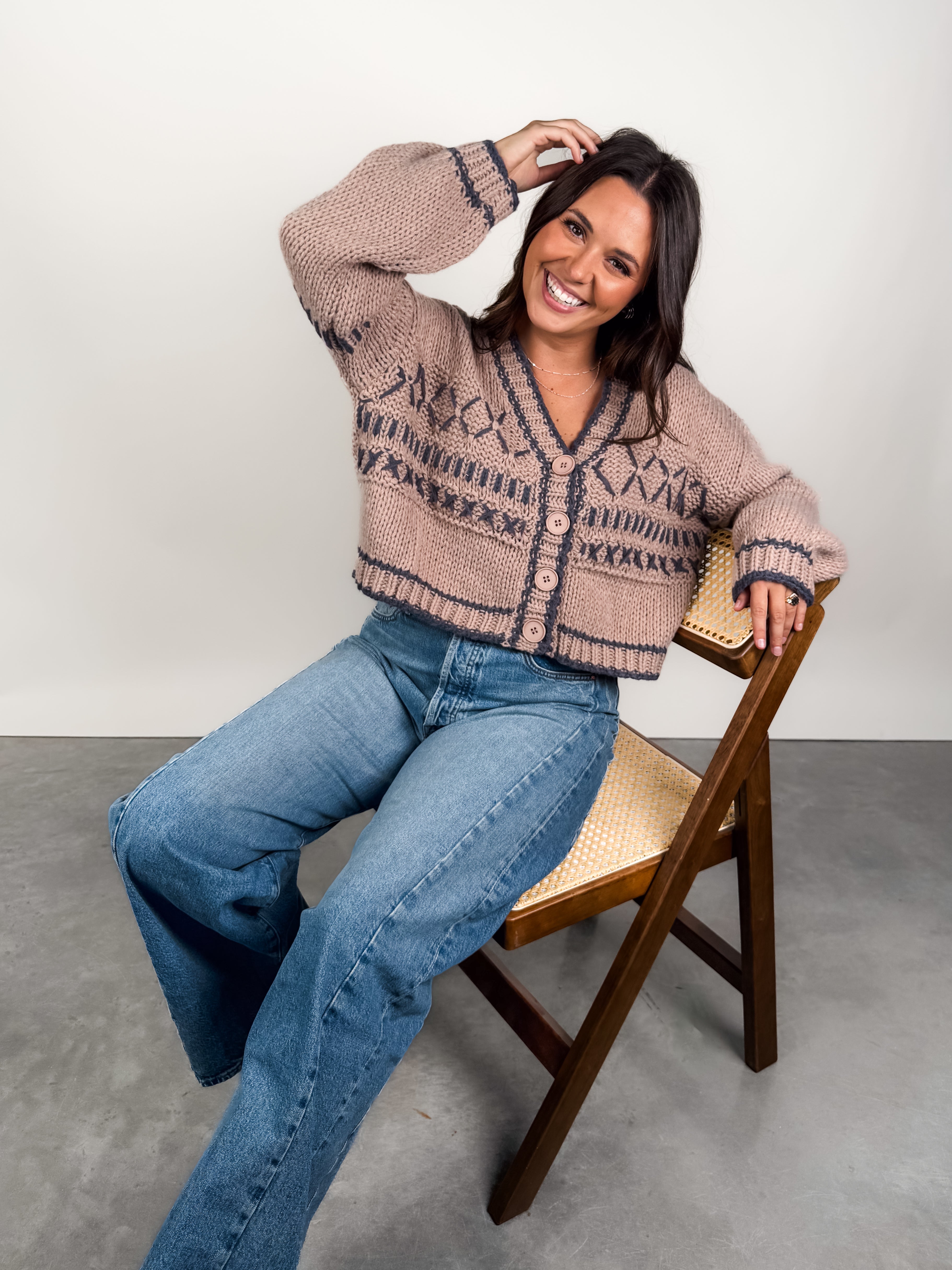 Bearing Through Sweater Look image