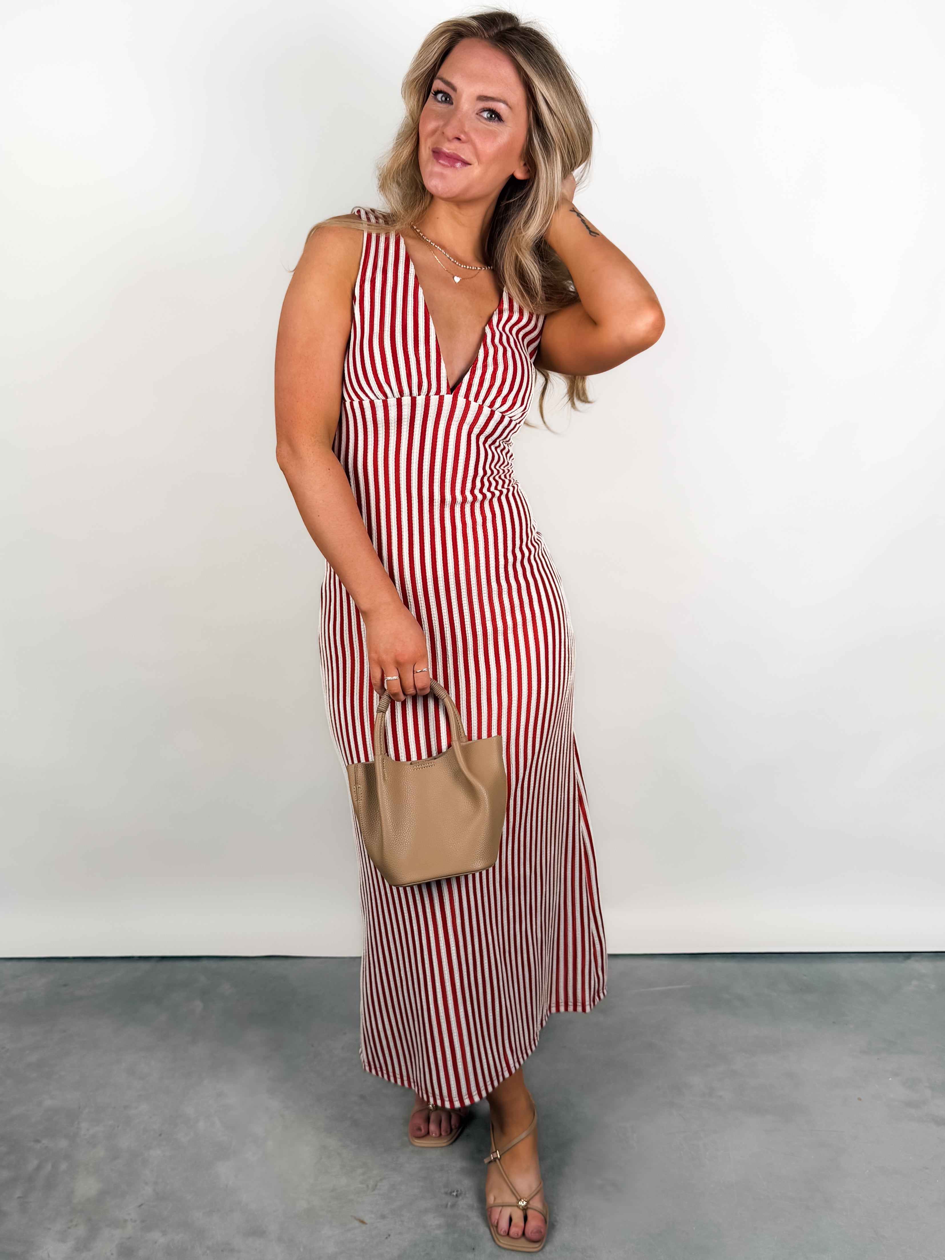 Top Of The Page Maxi Dress Look image