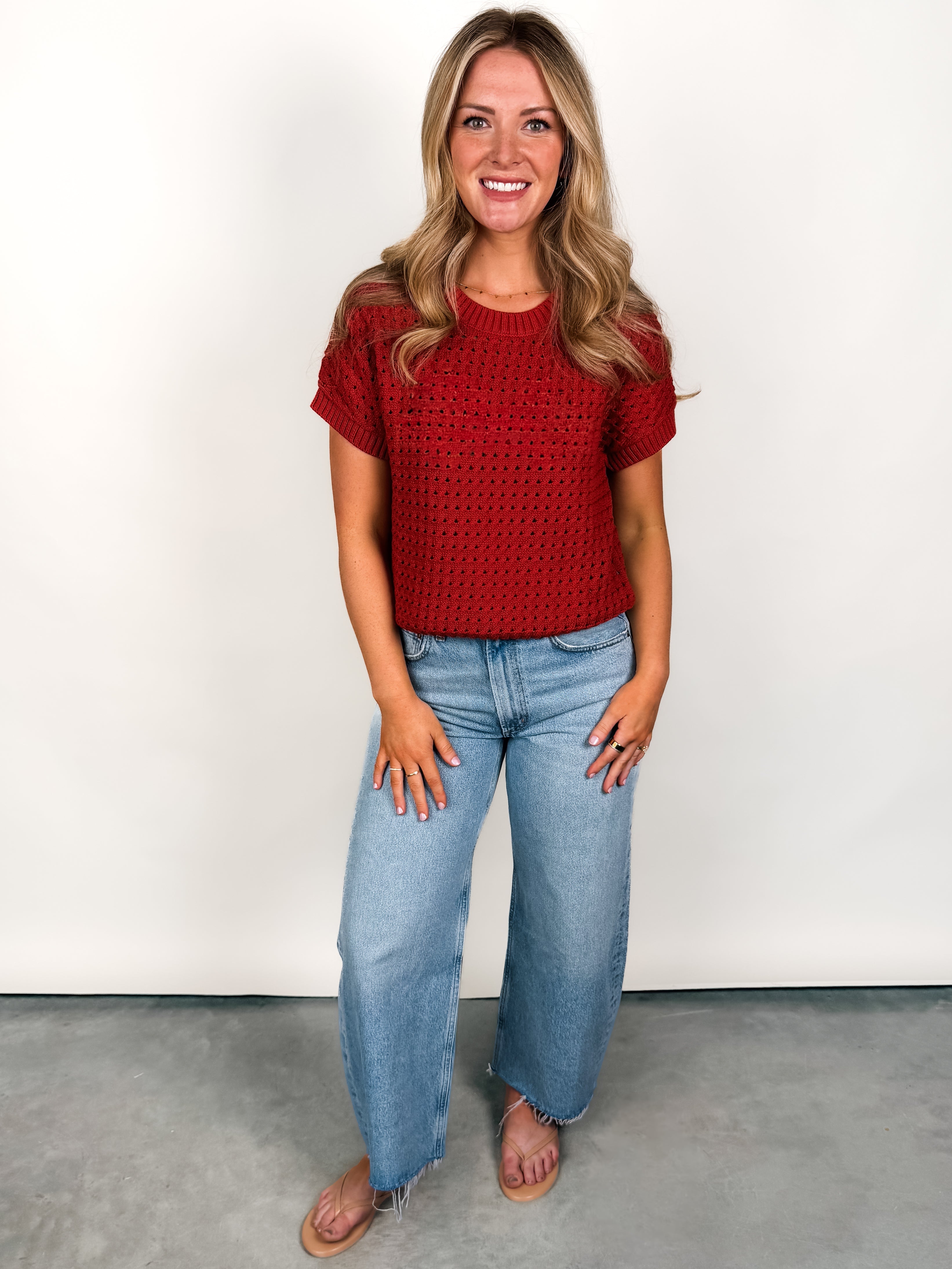 Denny Knit Top Look image