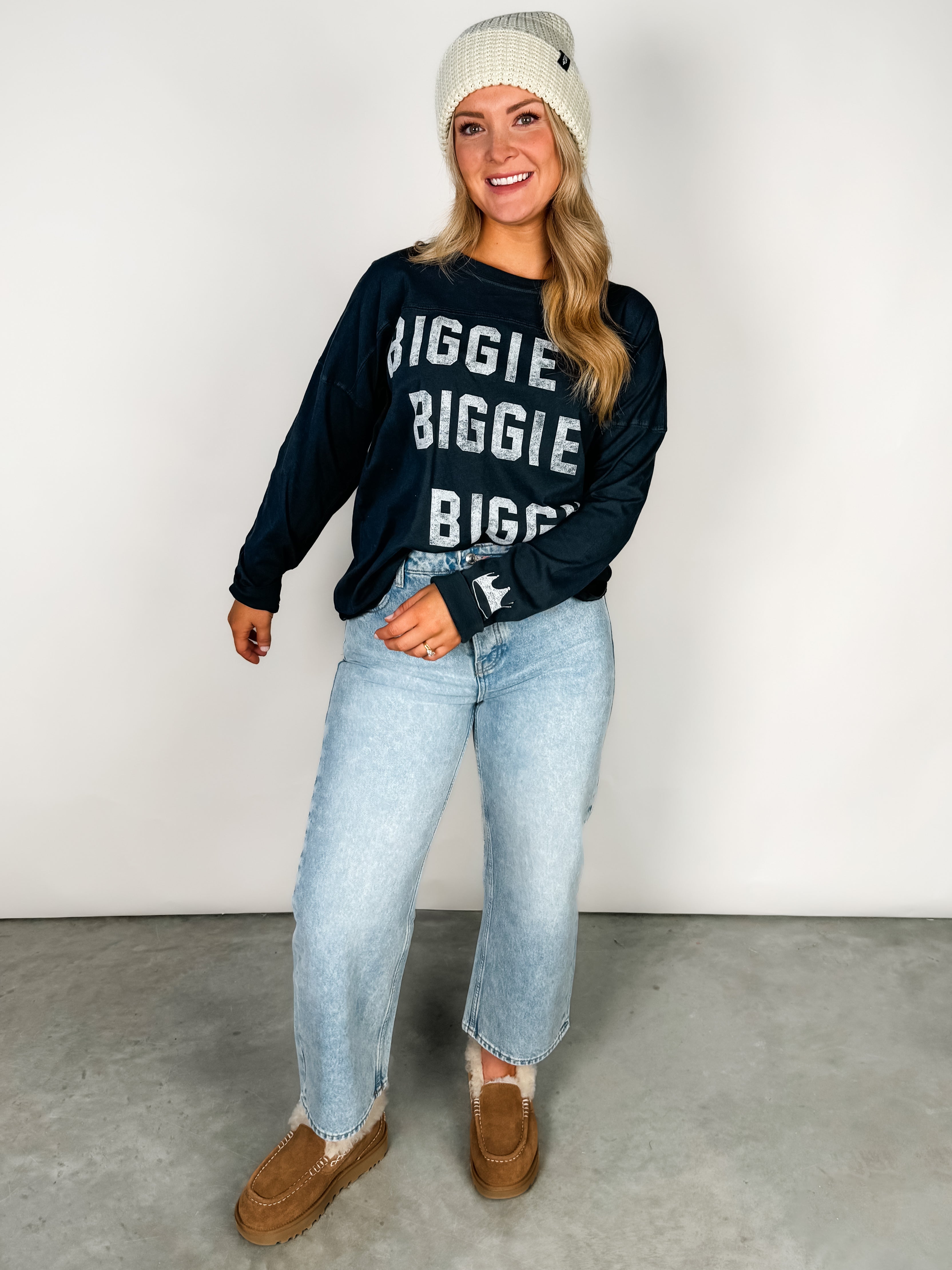 Biggie Biggie Biggie Varsity Long Sleeve Look image