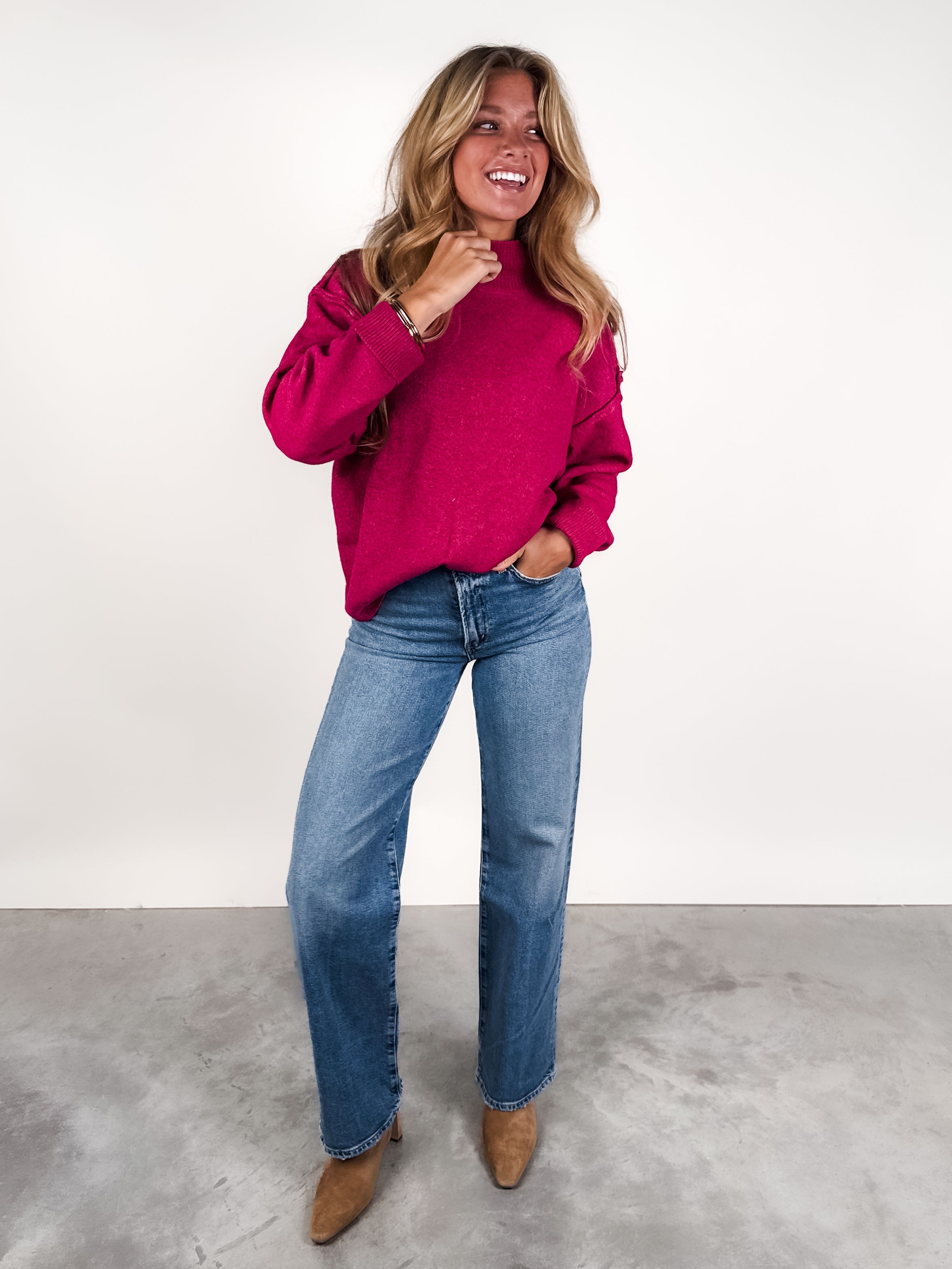 The Cherry On Top Sweater Look image