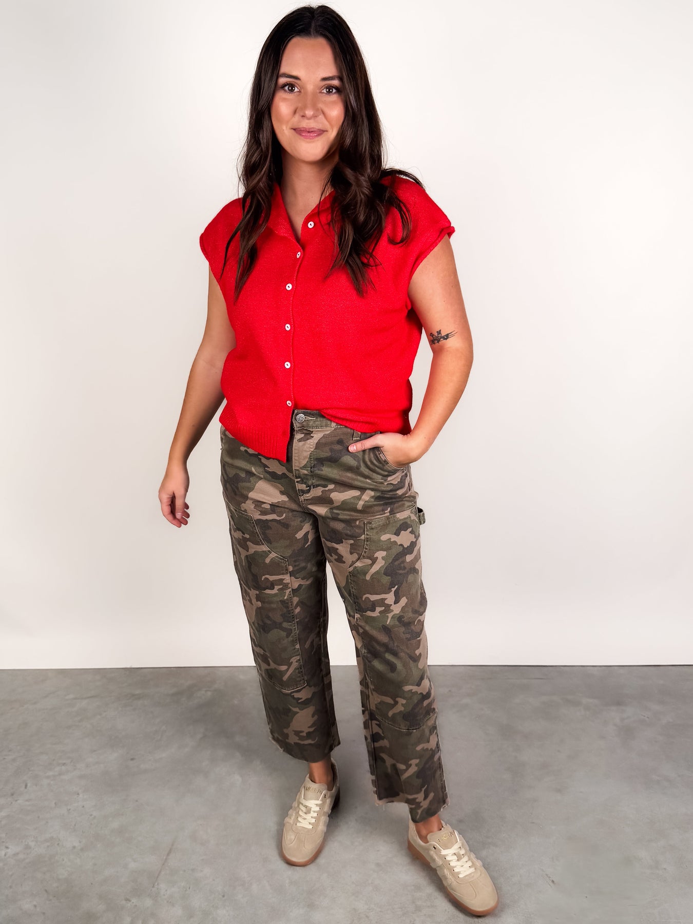 Among The Trees Sweater Look