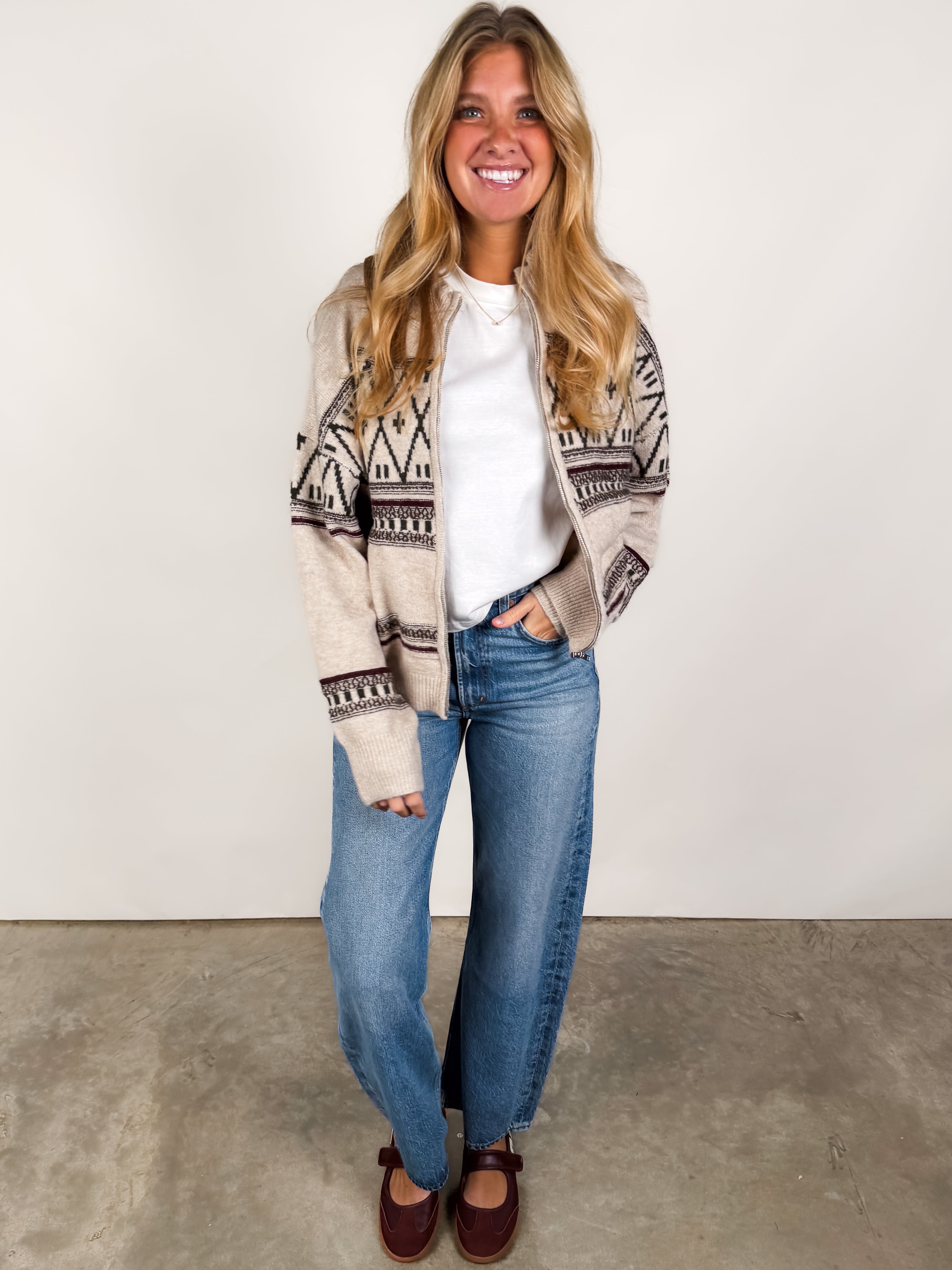 Time Tells Tales Sweater Look image