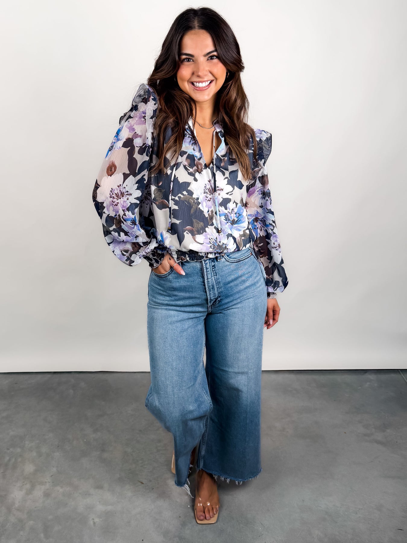 Just To Find Out Blouse Look