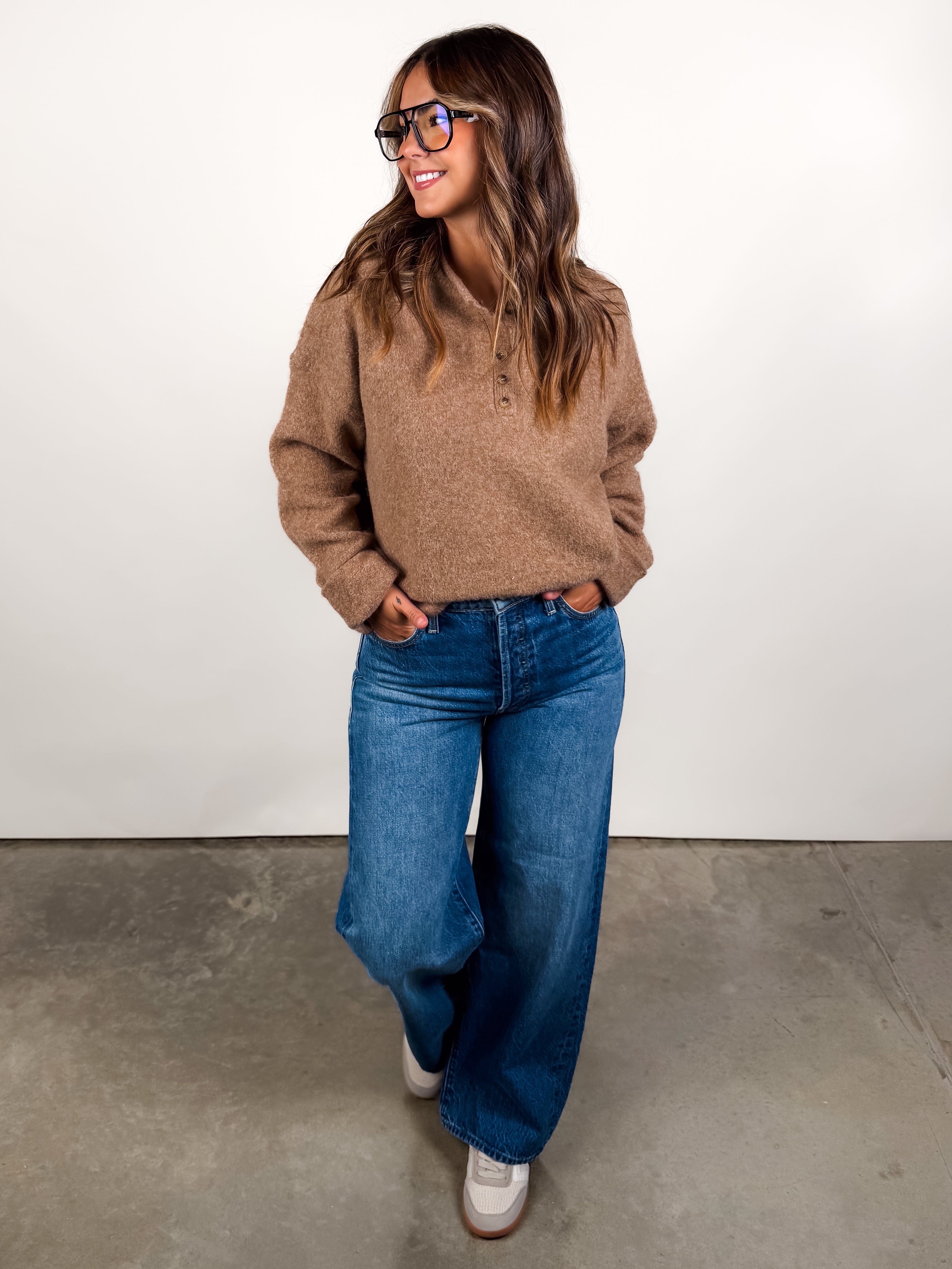 Started With A Whisper Sweater Look image