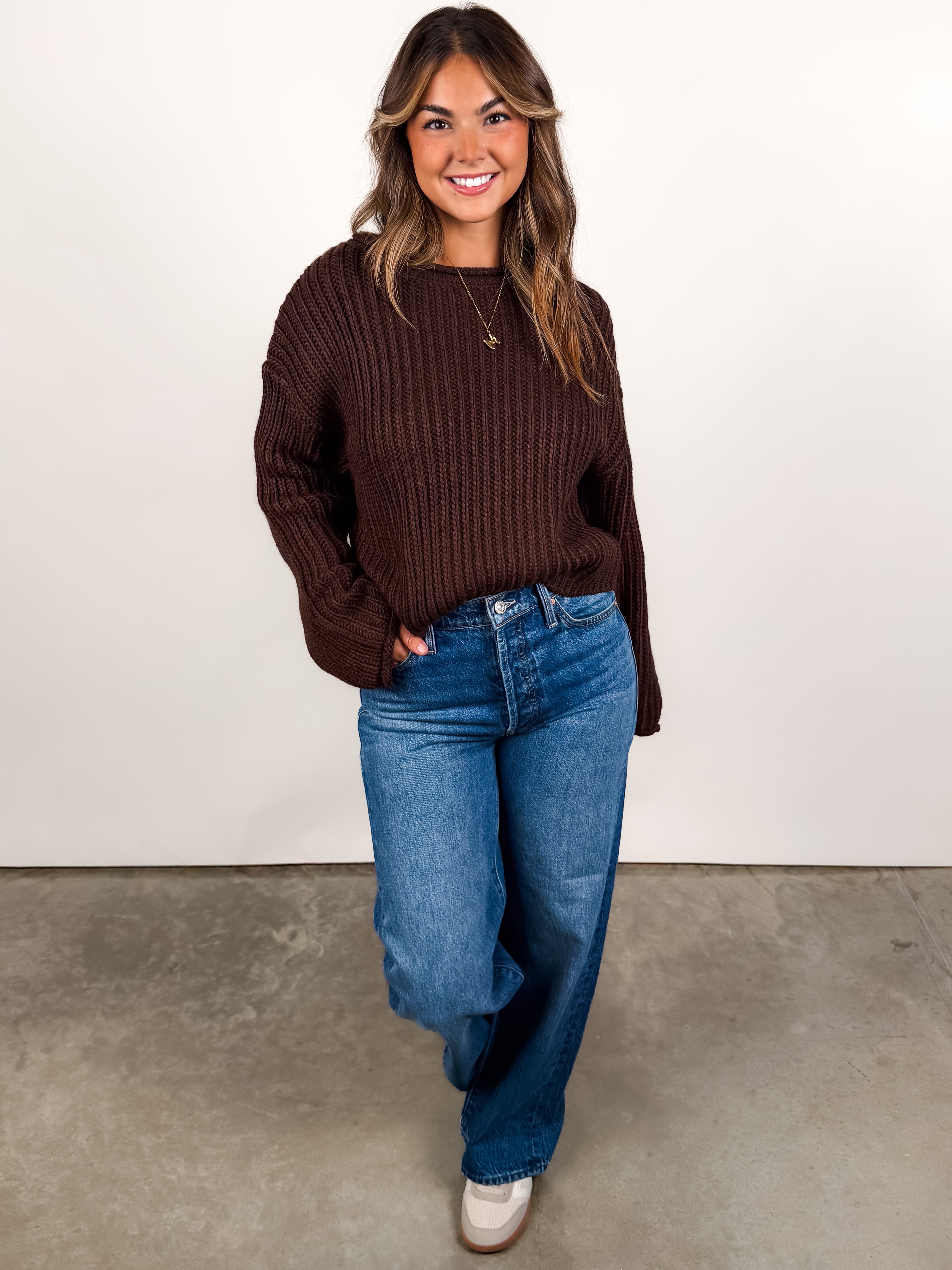What's Coming Down The Road Sweater Look image