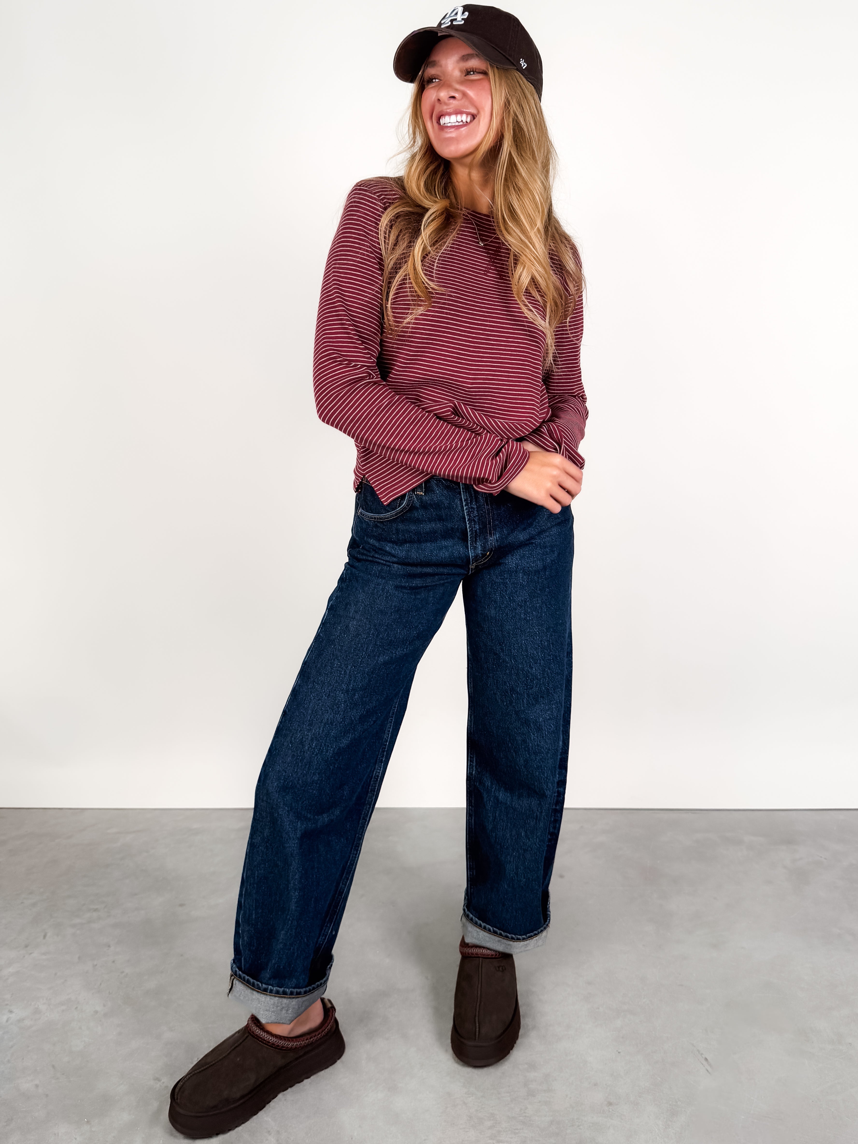 Take My Time Knit Top Look image