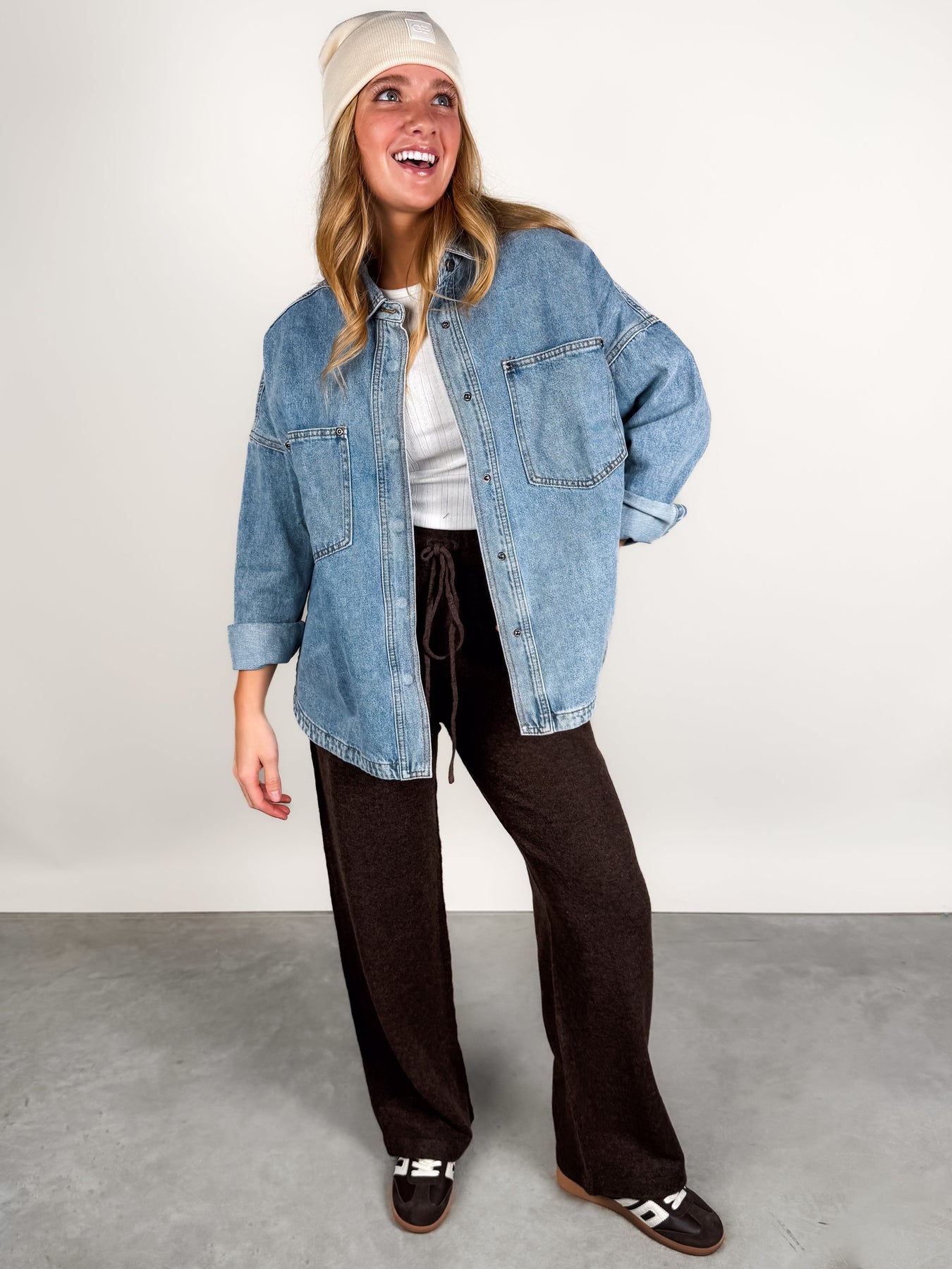 Swing Low Jacket Look