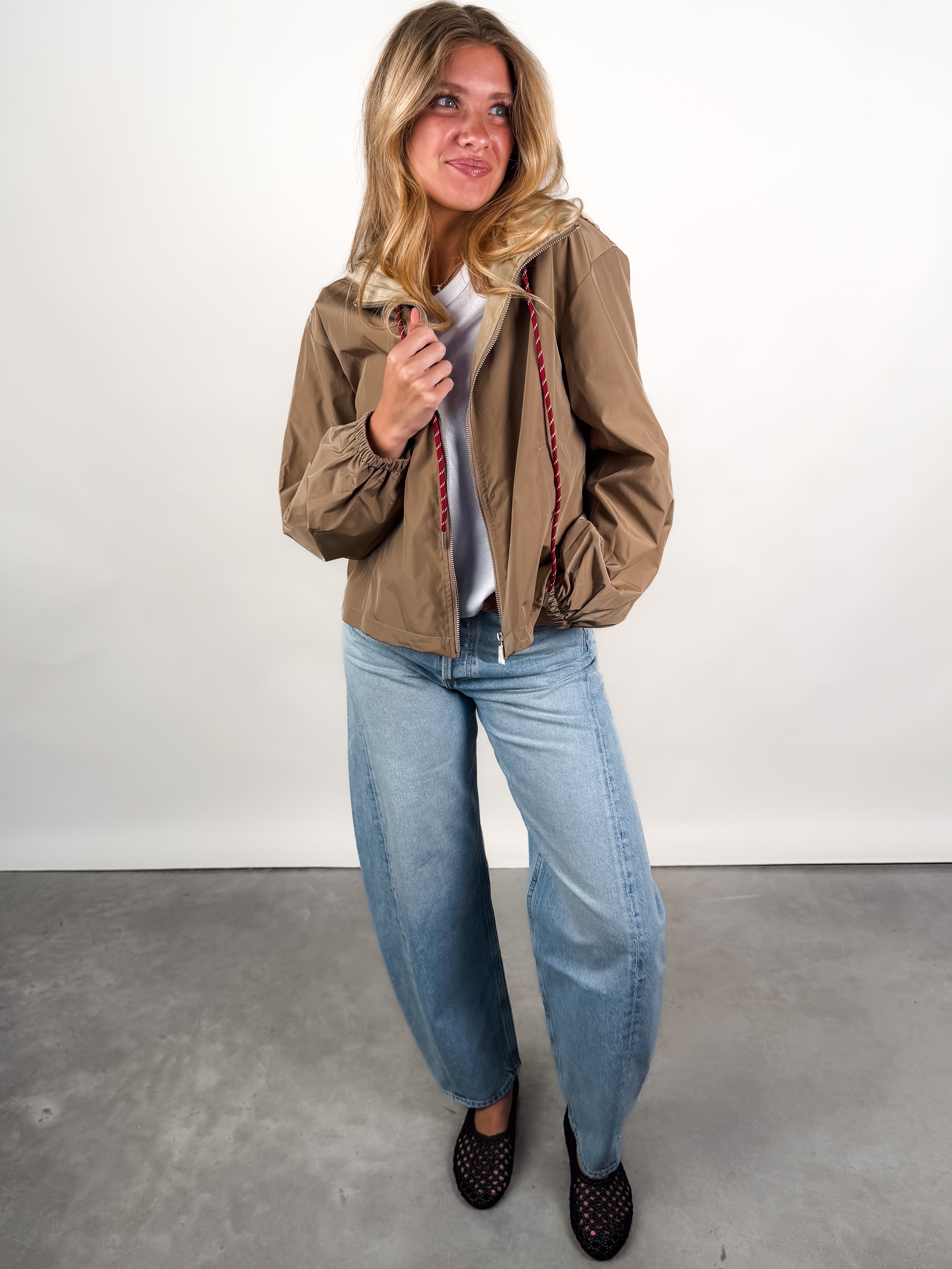 I'm Blown Away By You Wind Jacket Look image