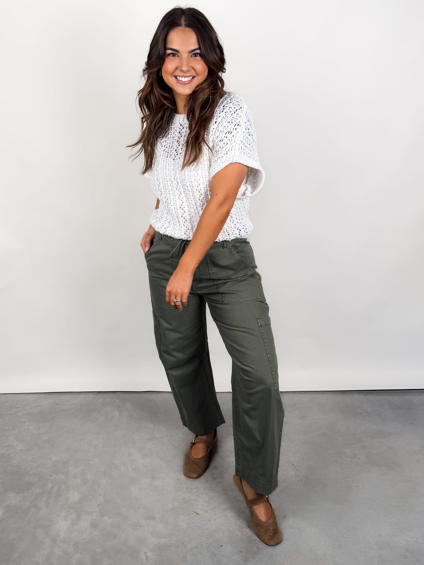 Ballast Crochet Top Look