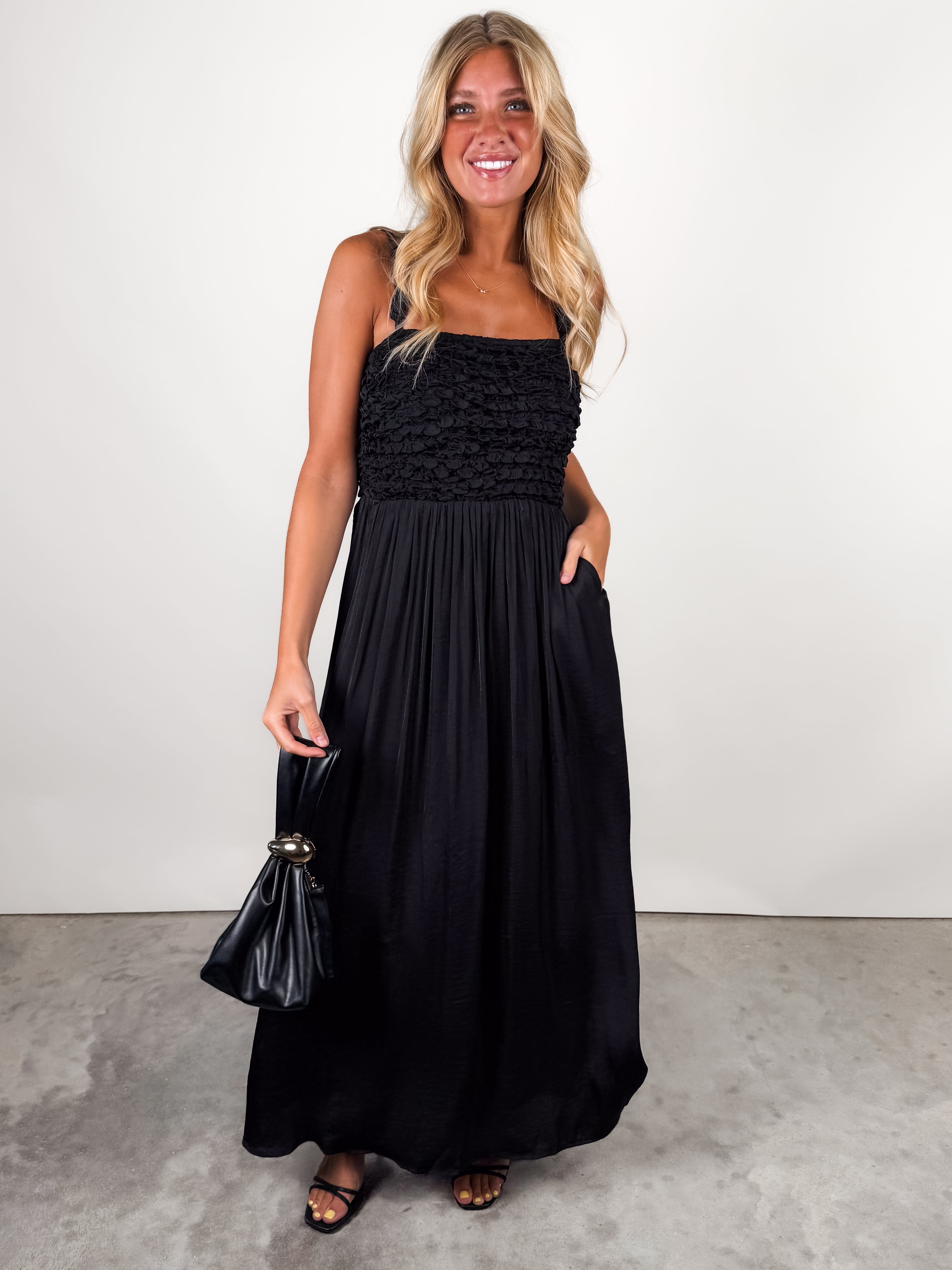 The World We Live In Maxi Dress Look image