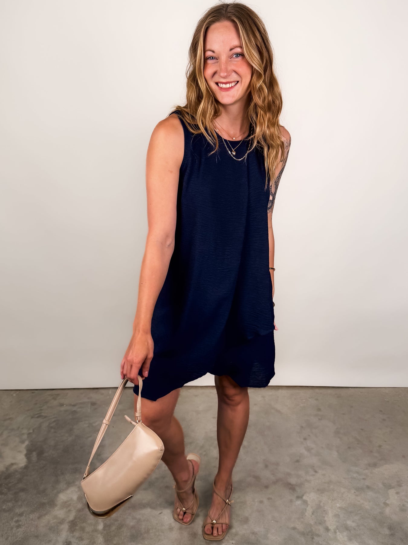 Pedestal High Dress Look