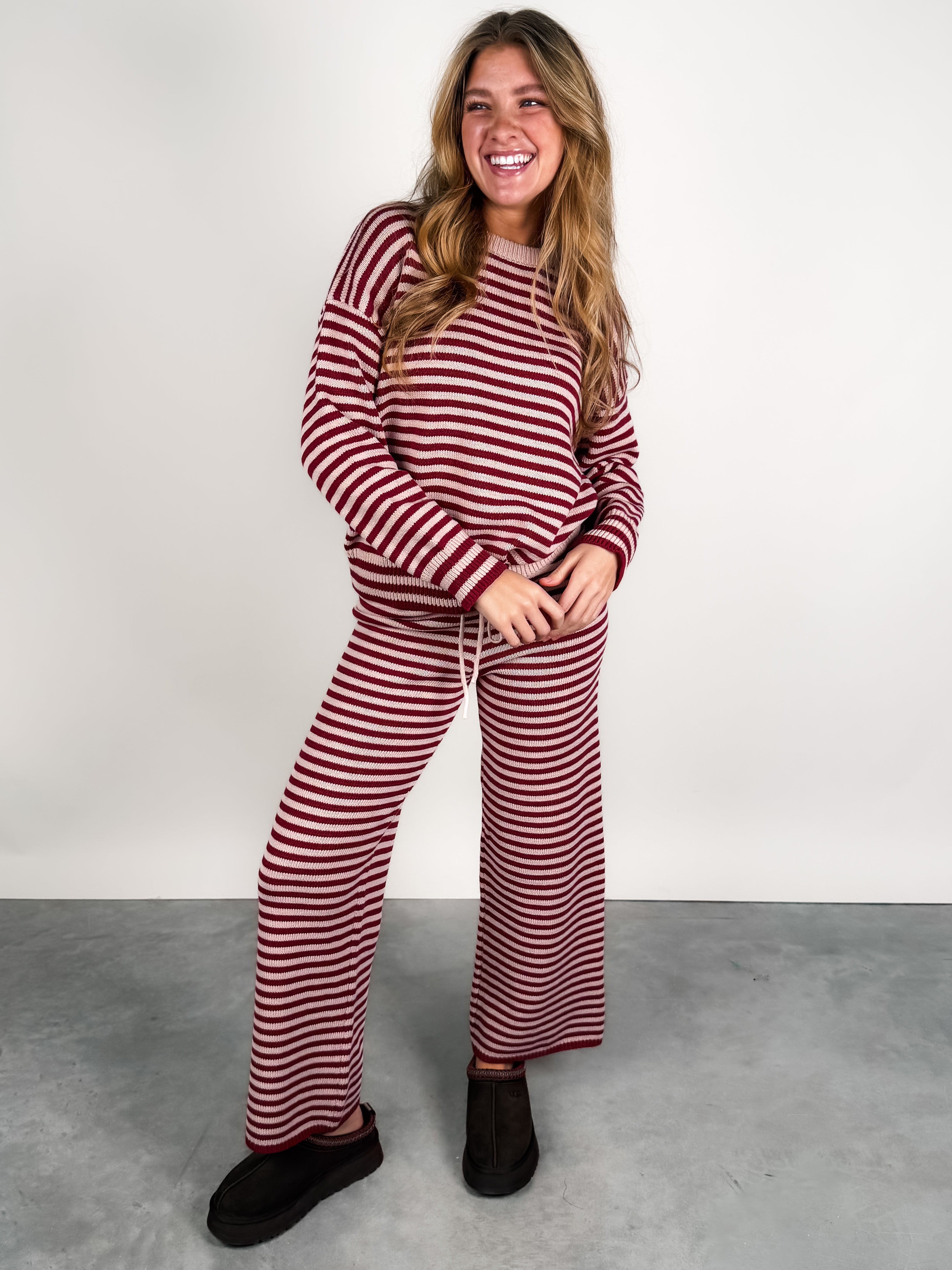 Still Prepared Striped Sweater Look image