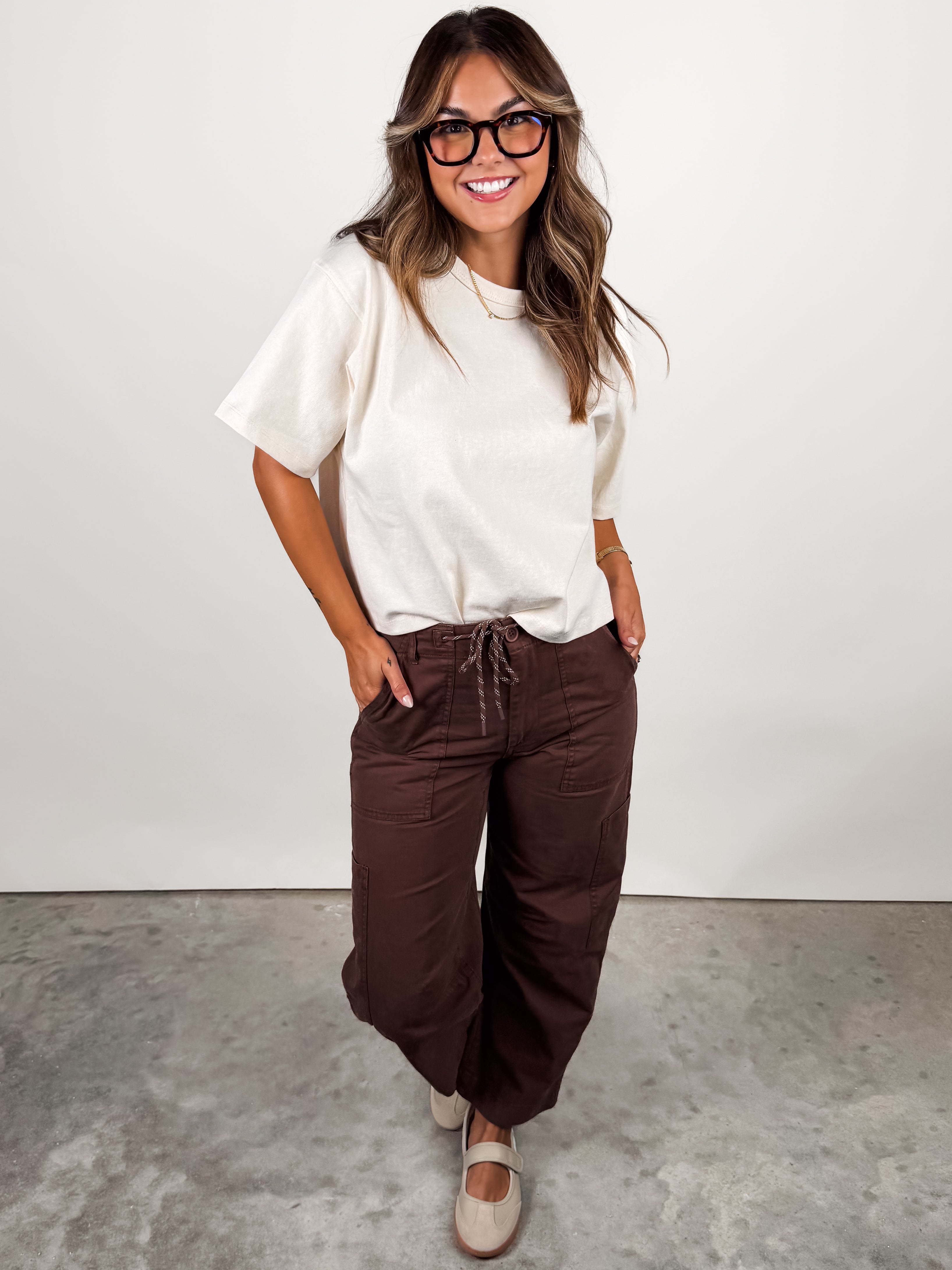 Sabrina Curved Utility Pants Look image
