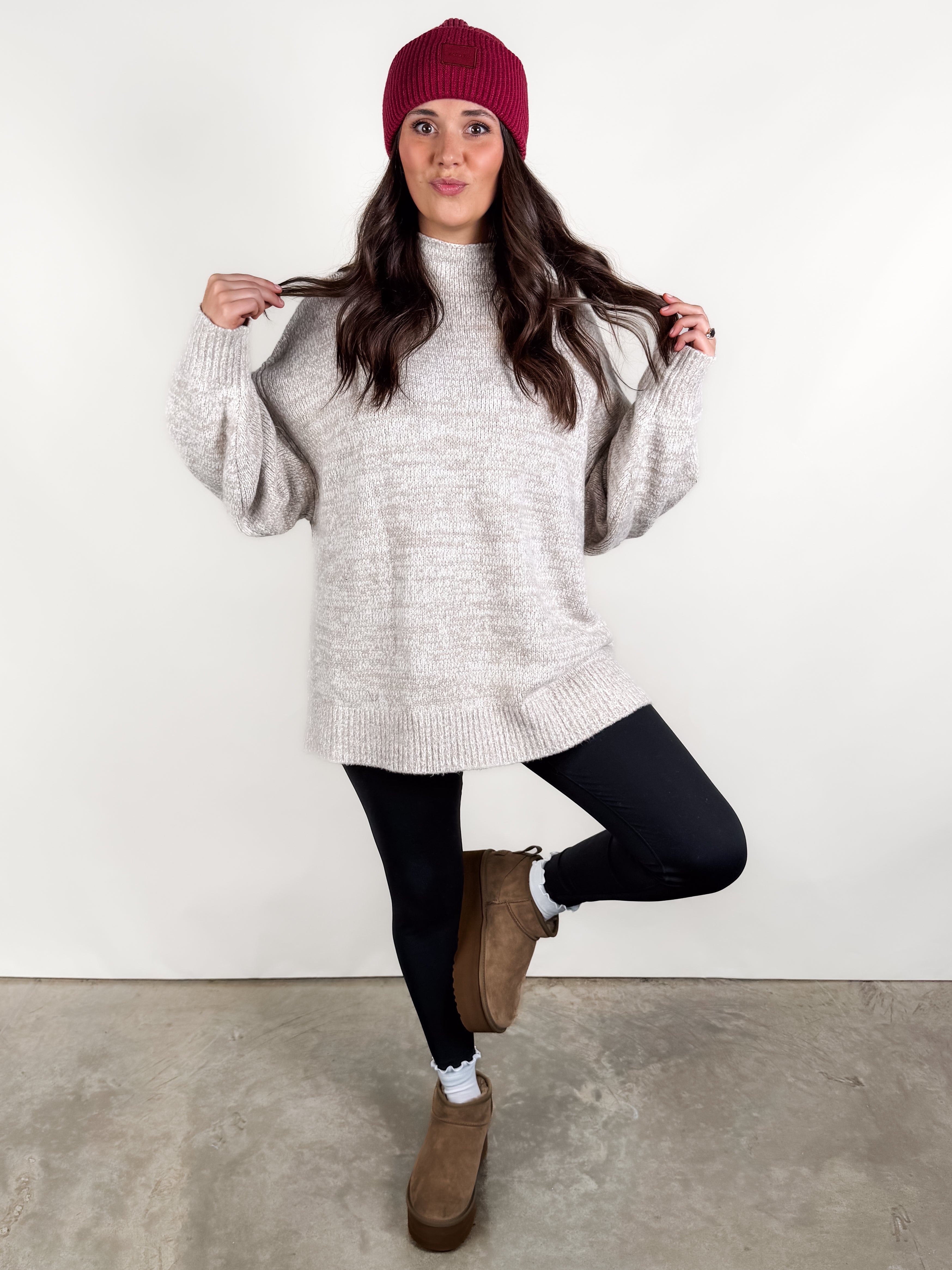 Beaumont Tunic Sweater Look image