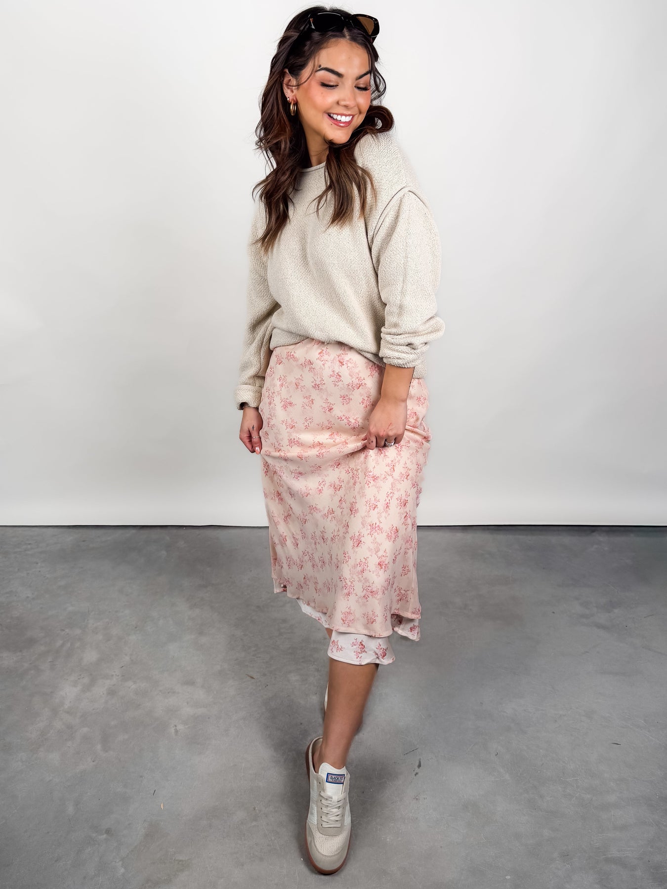 Spinning In The Night Skirt Look