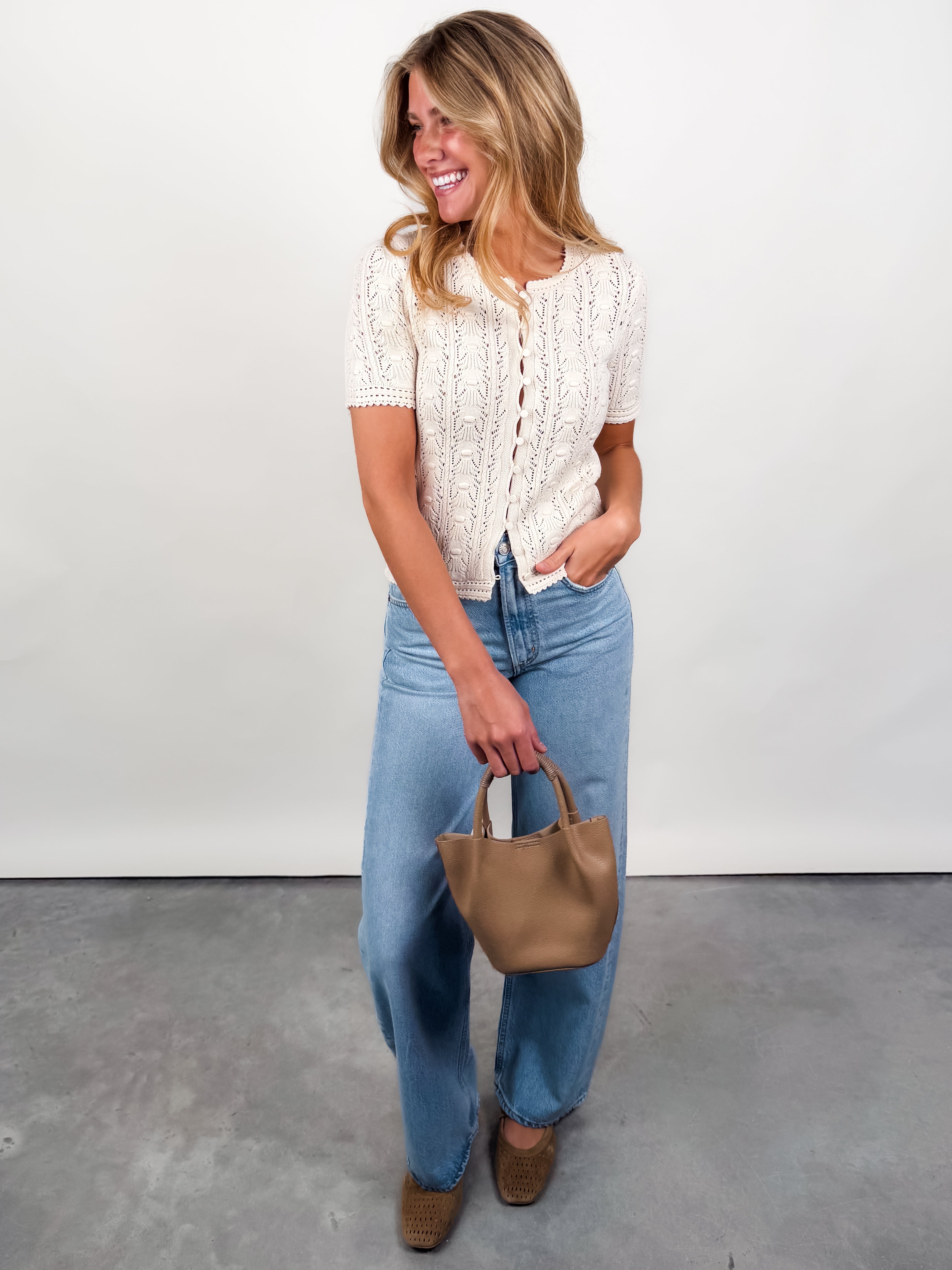 Adria Sweater Top Look image