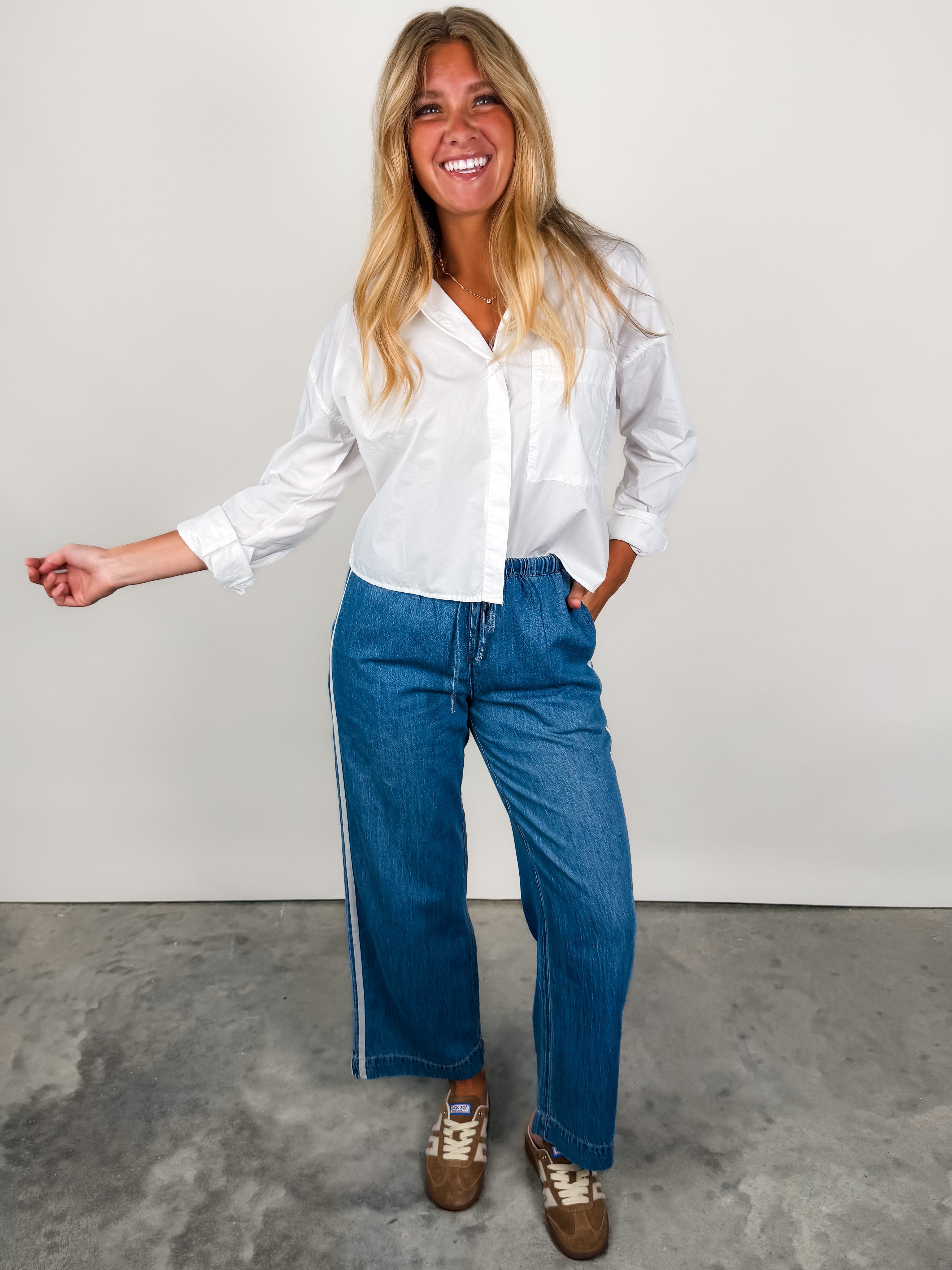 Favorite Button Up Top Look image