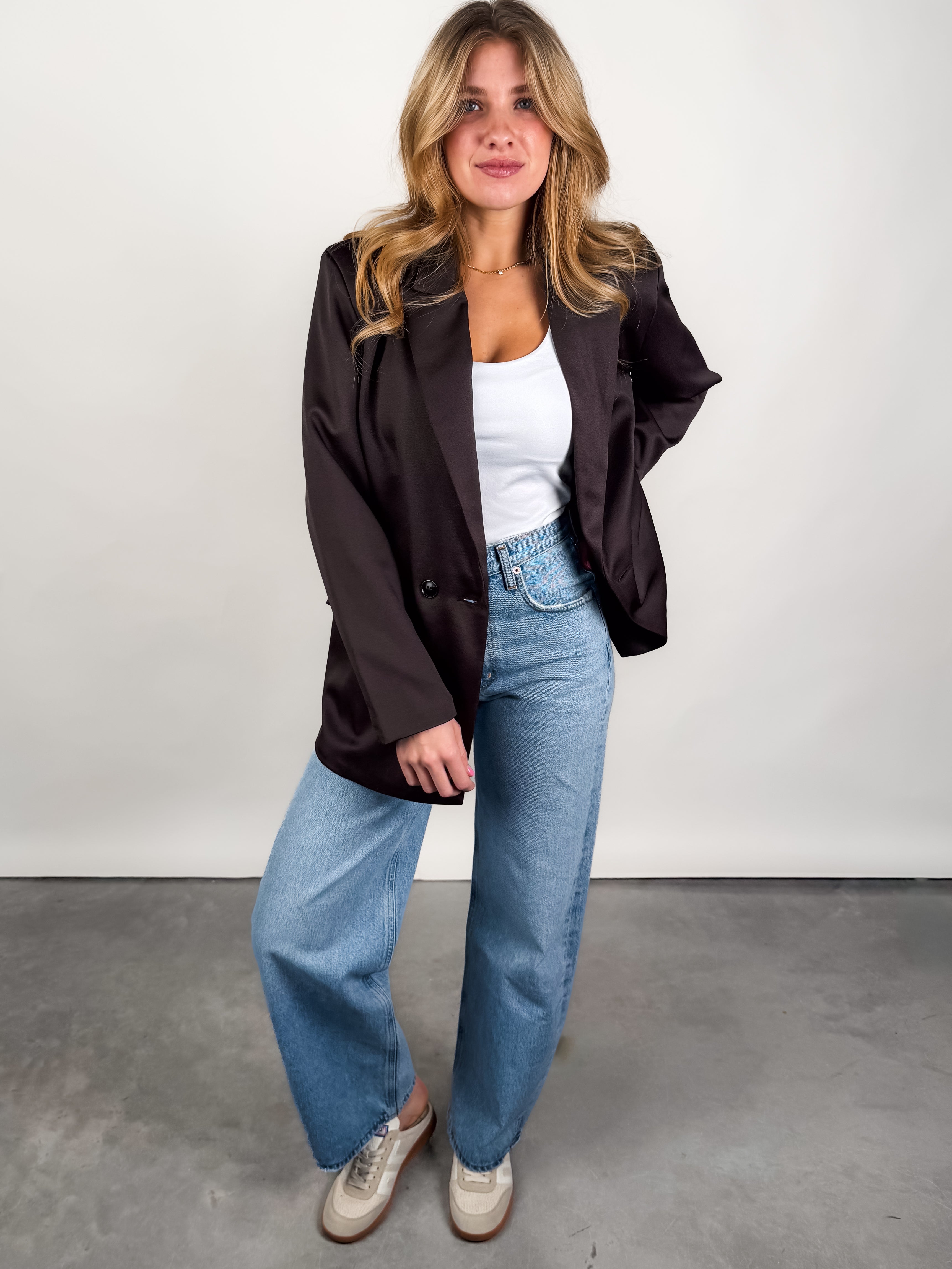 Floating Over A Sea Blazer Look image