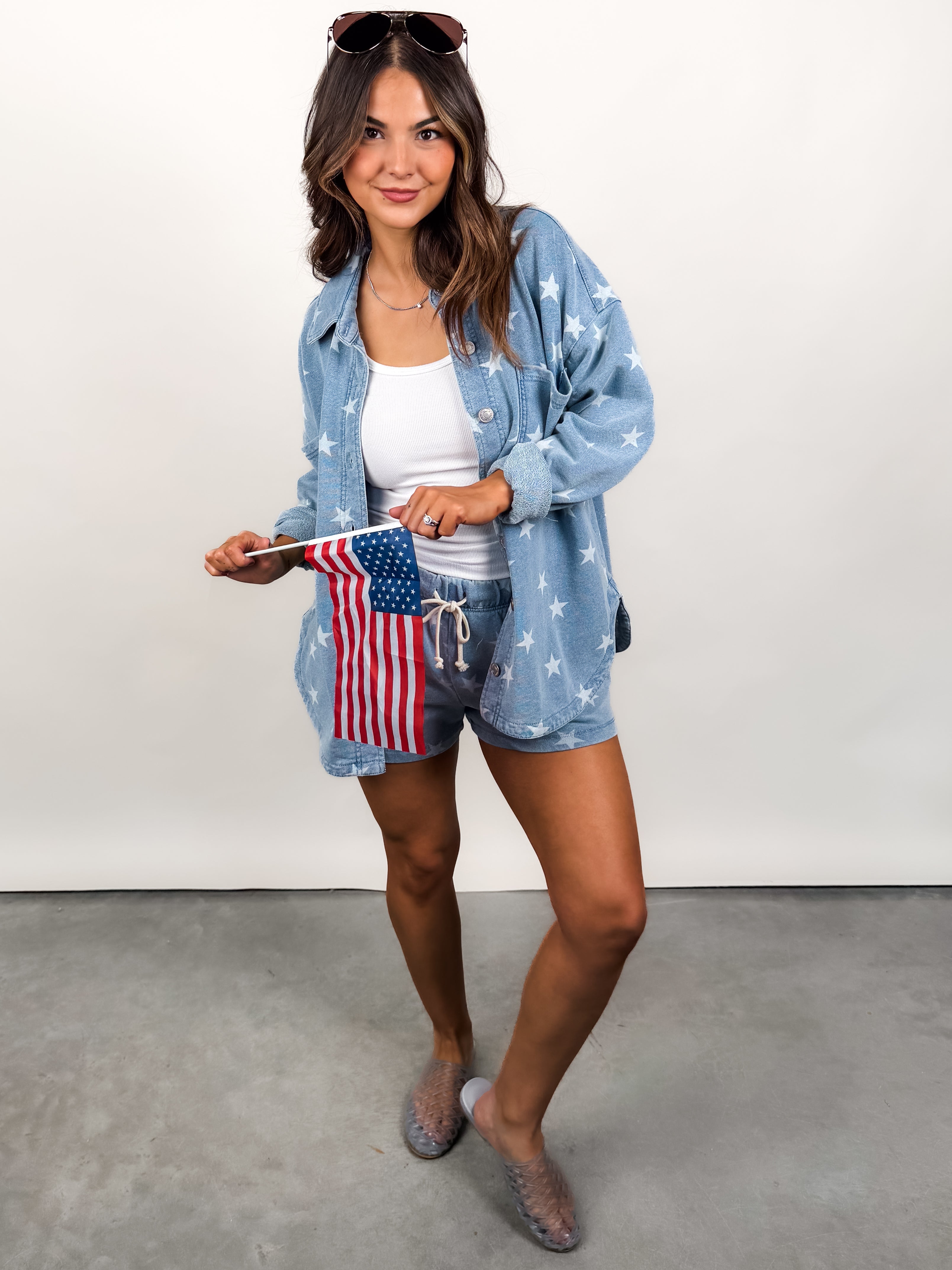 All Day Knit Star Jacket Look image