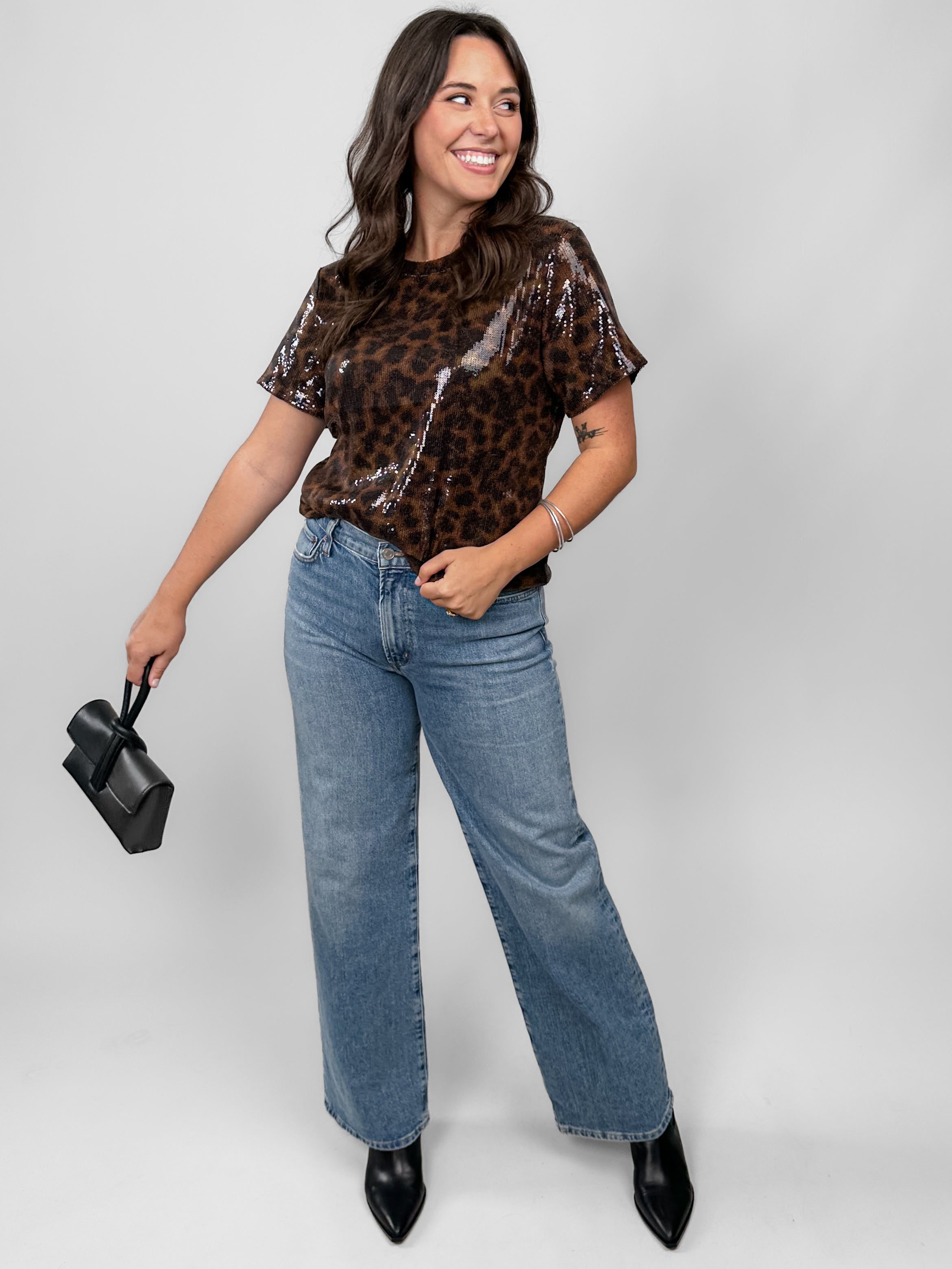 Sequin Perfect Tee Look image