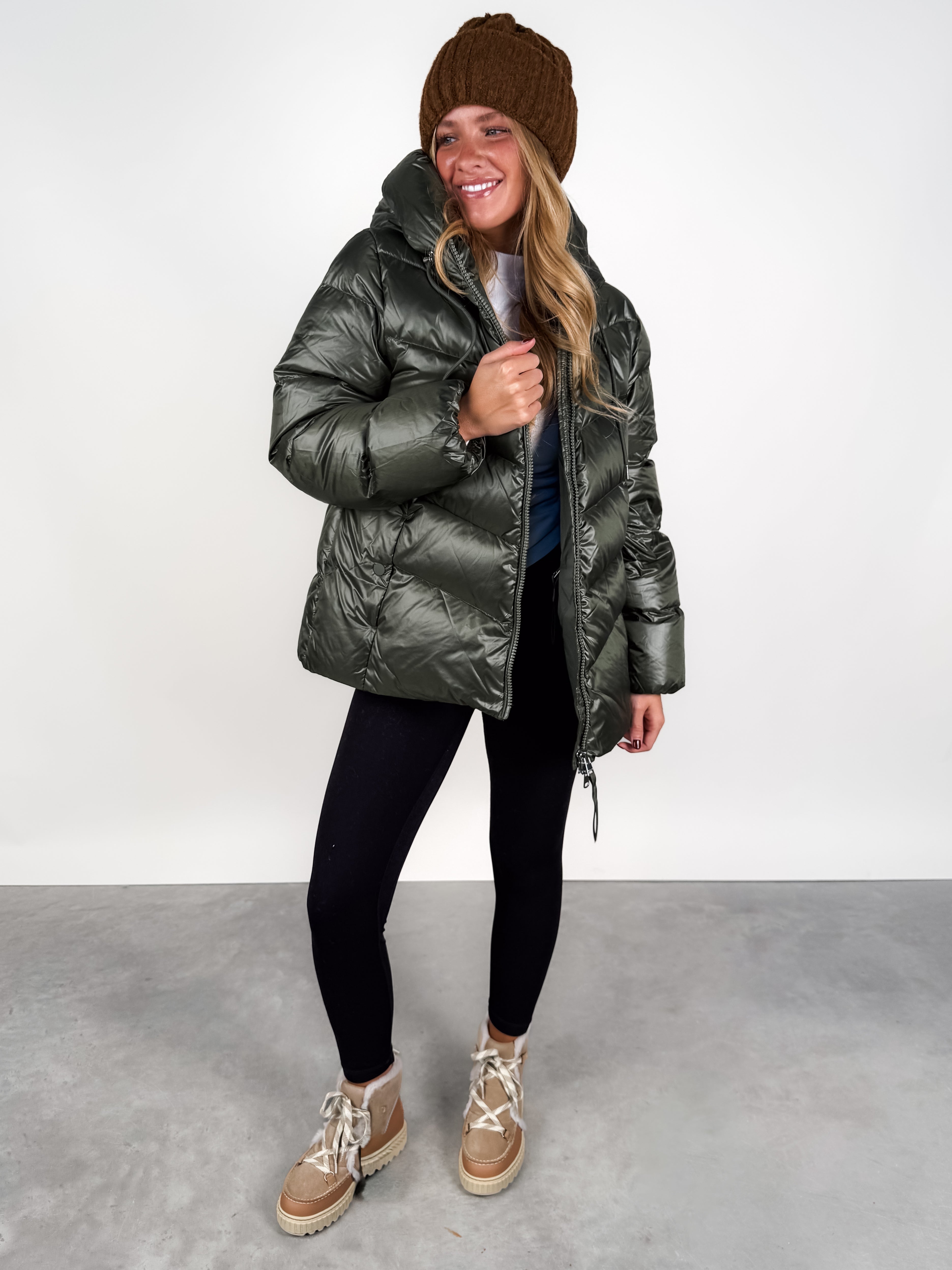 Madelina Lightweight Down Jacket Look image