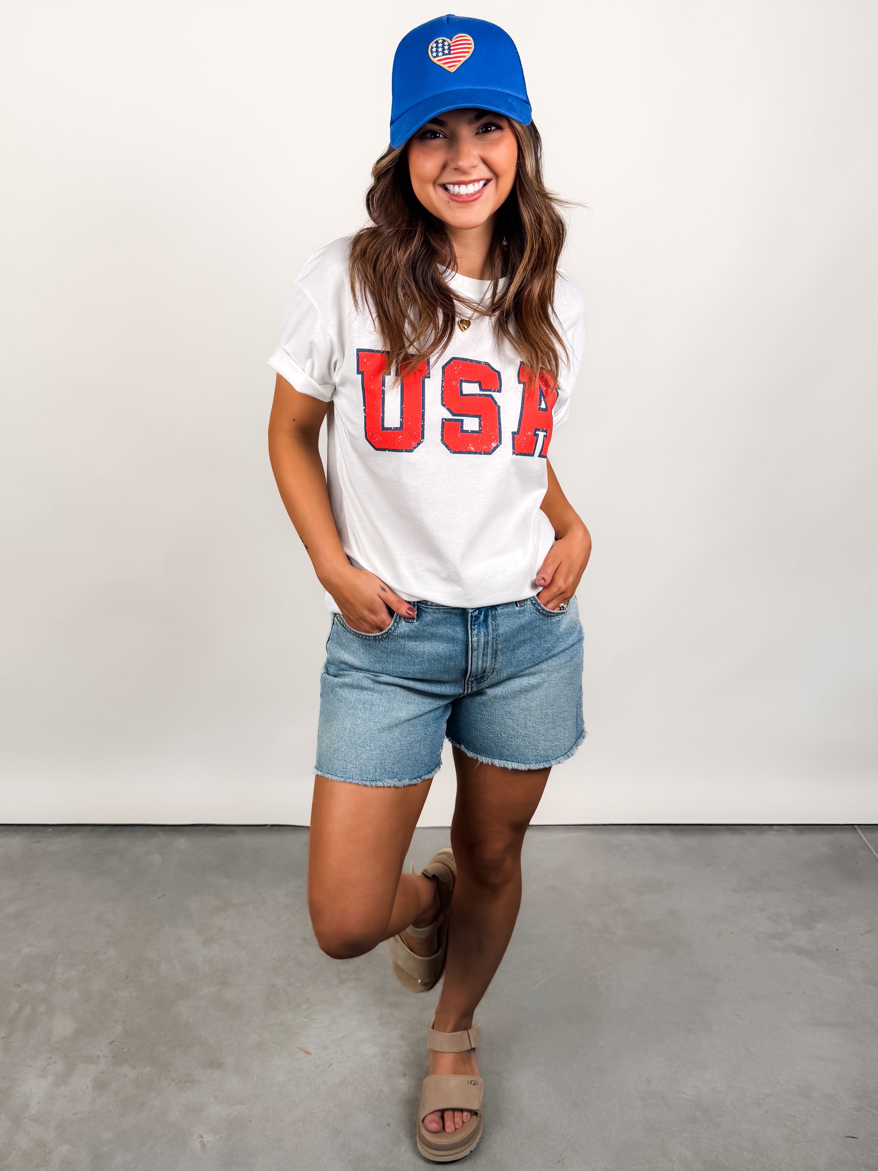 USA Boyfriend Tee Look image