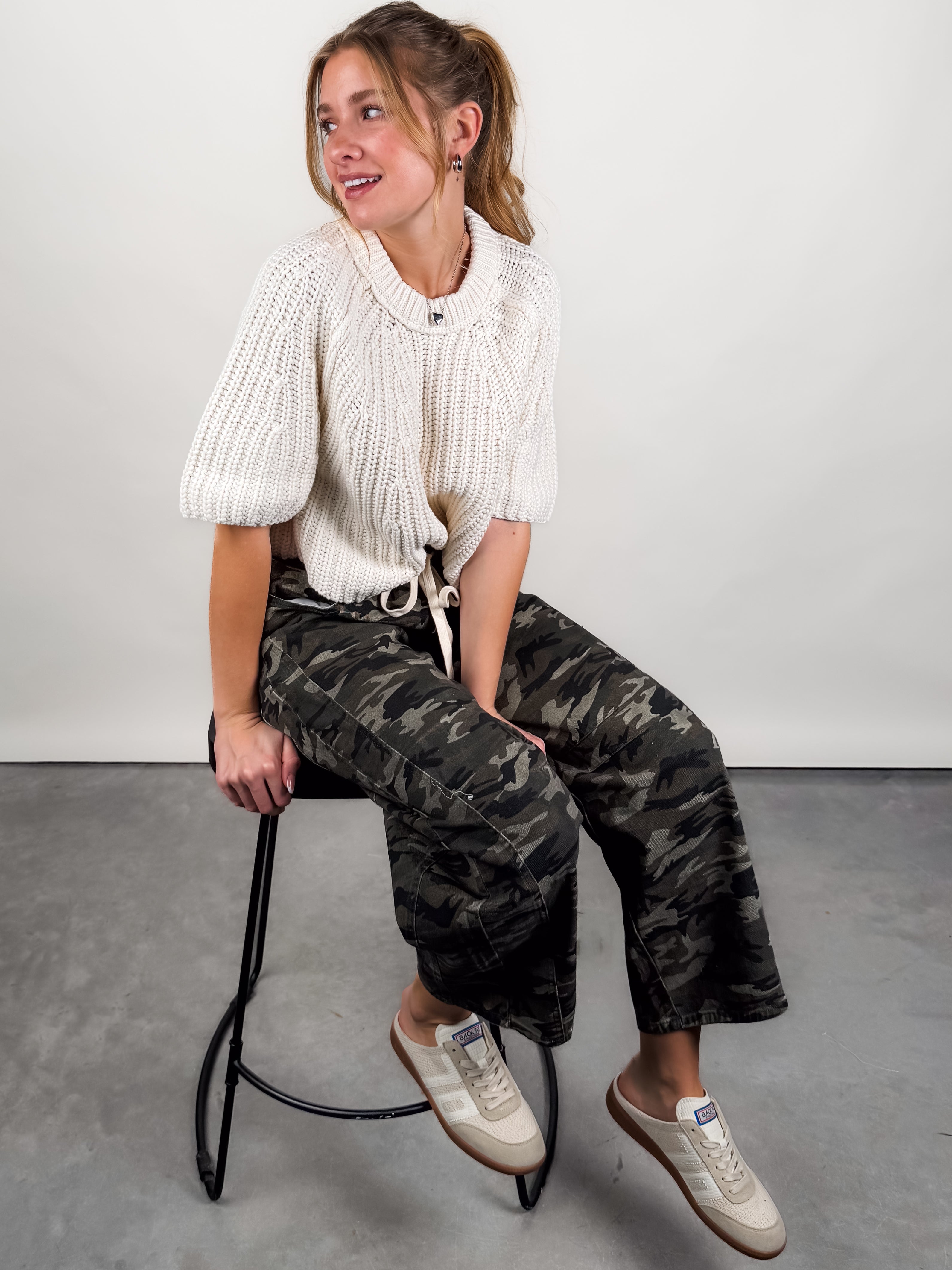 Amy Sweater Tee Look image