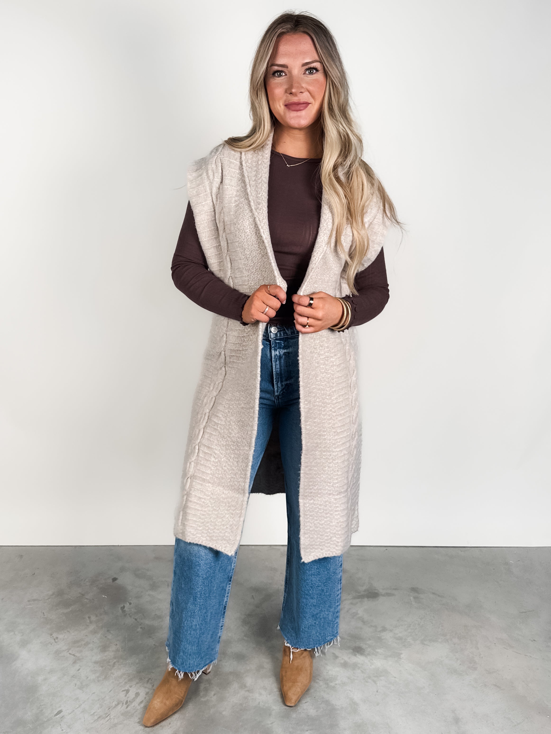 Camden Long Cardigan Look image