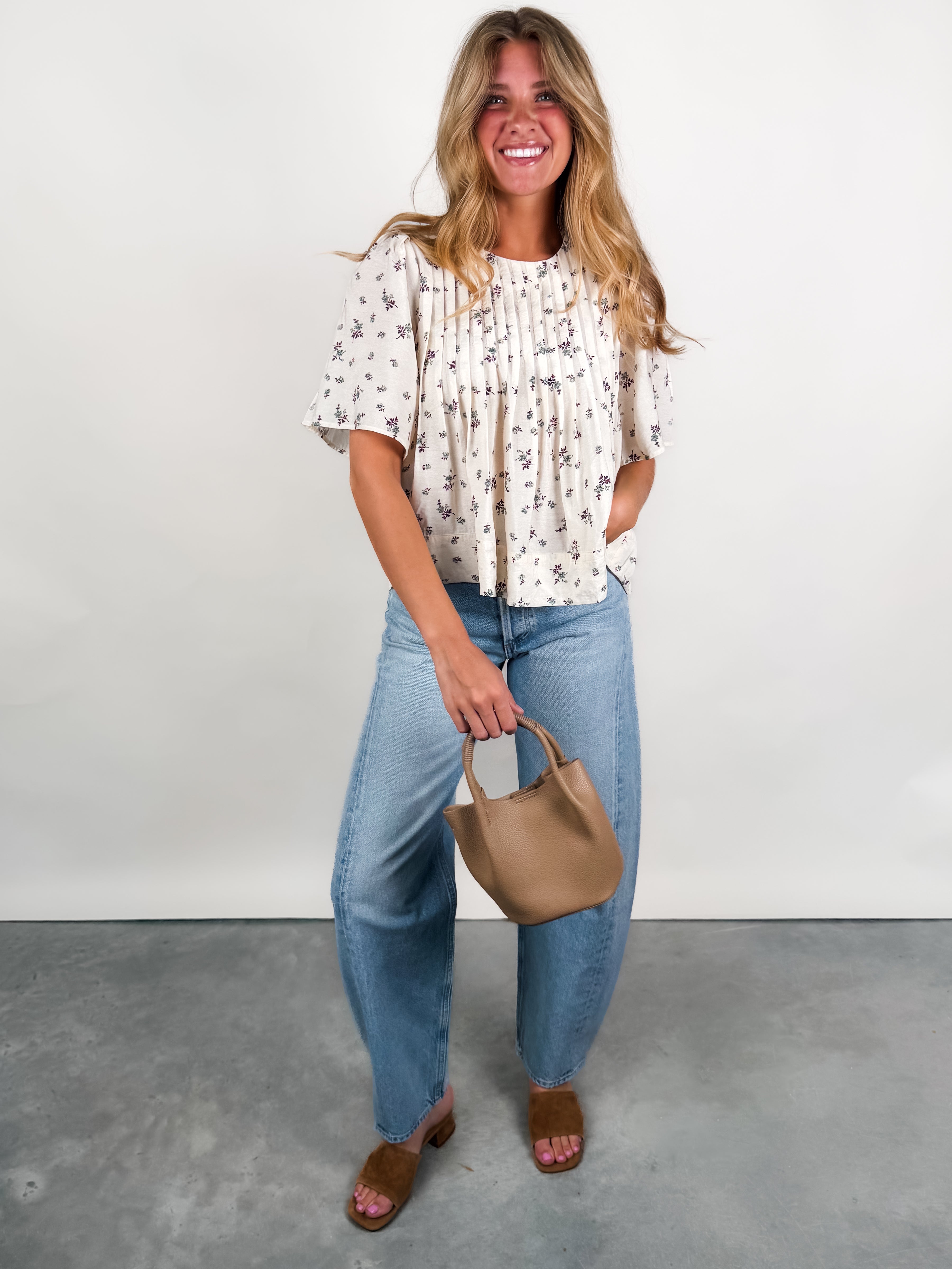 Don't Owe You Floral Shirt Look image