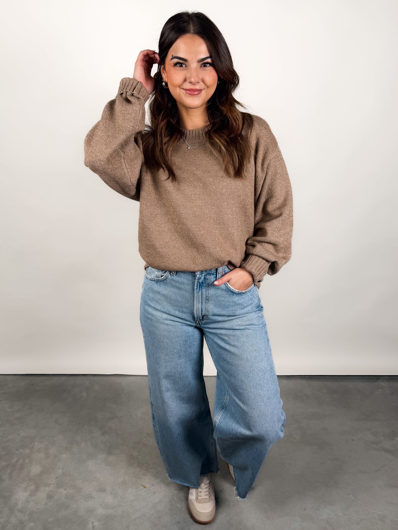 Desiree Pullover Sweater Look