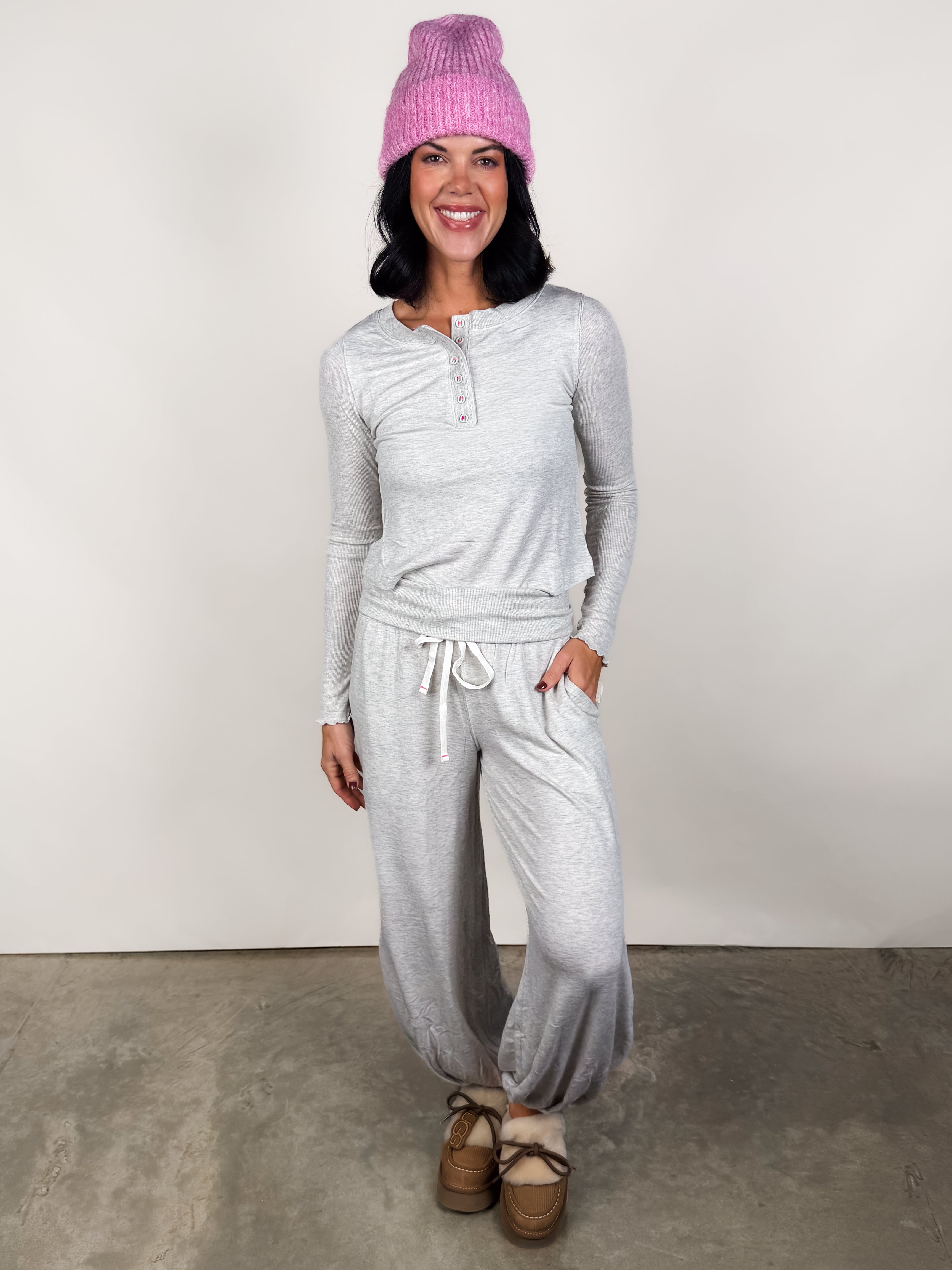 Dream State Henley Top Look image