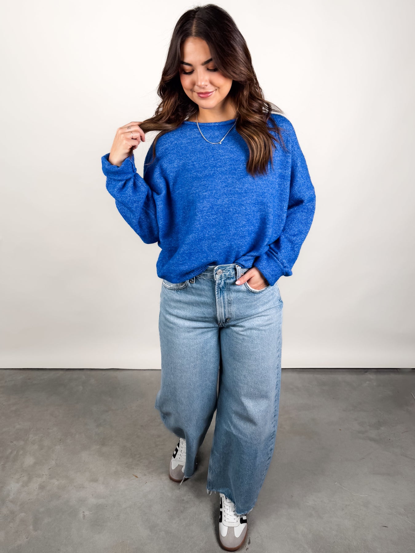 I Will Wait Sweater Look