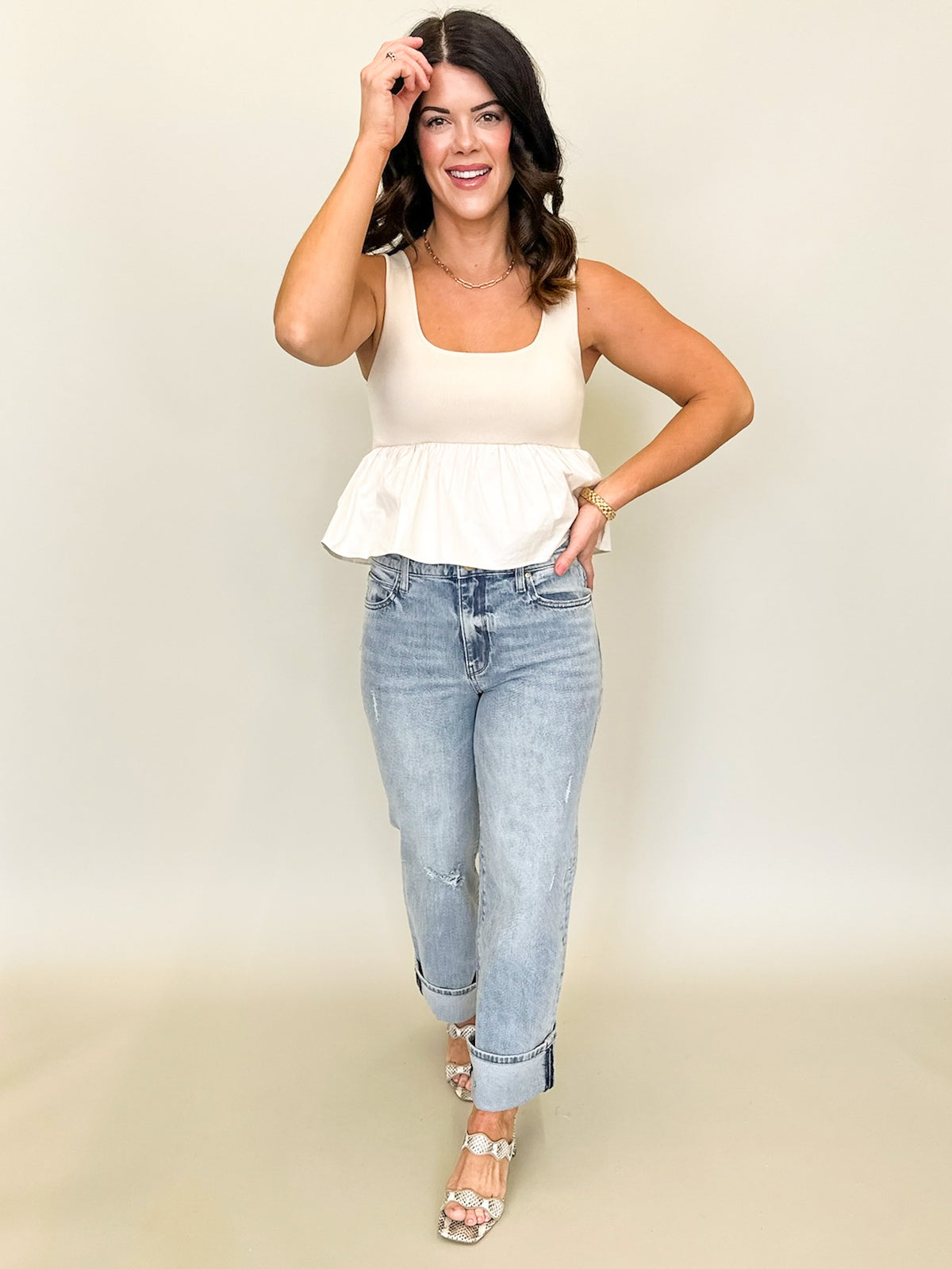 CITY NIGHT OUT POWER MESH TOP
