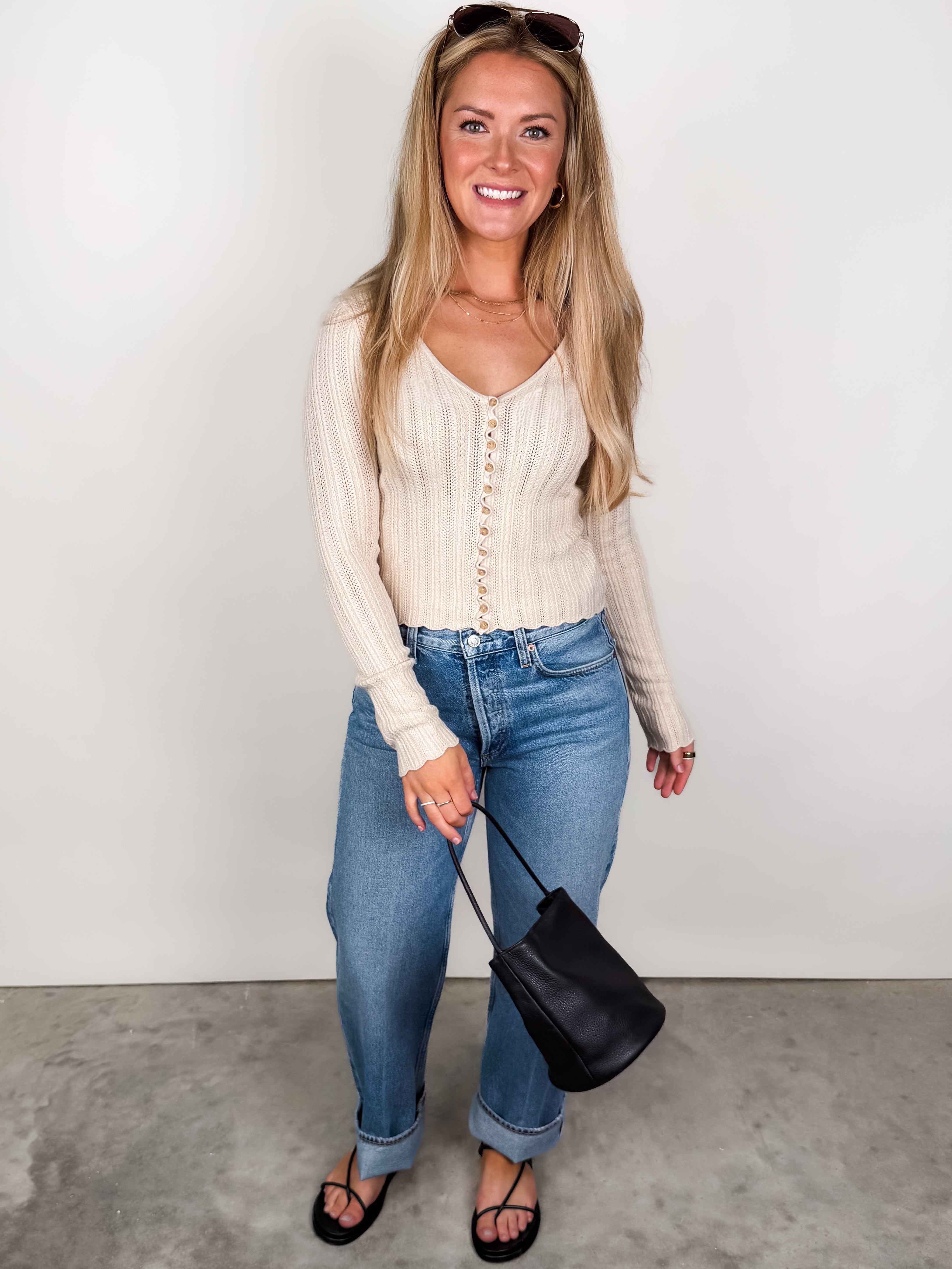 Landa Sweater Top Look image