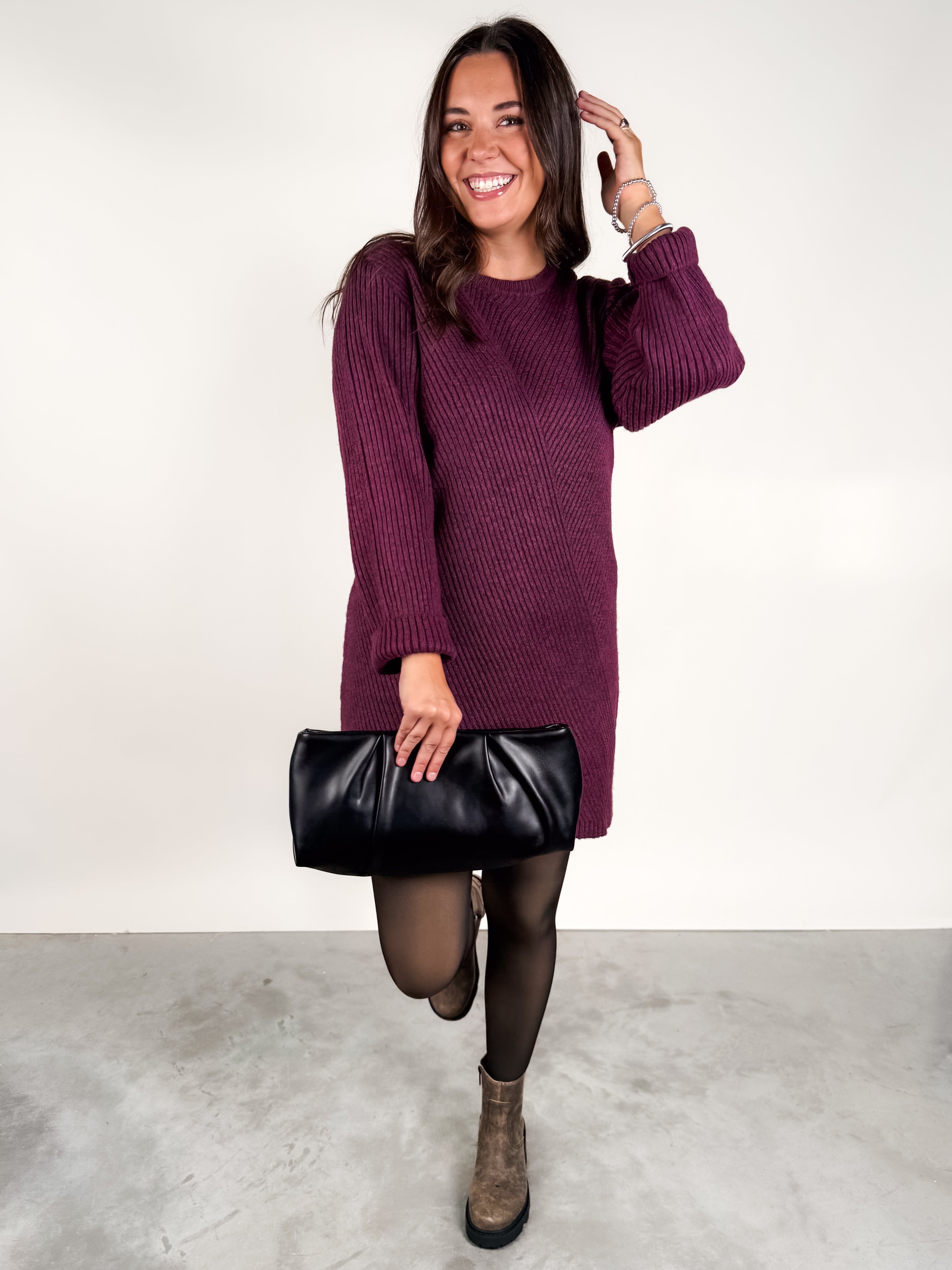 Abbie Sweater Dress Look image
